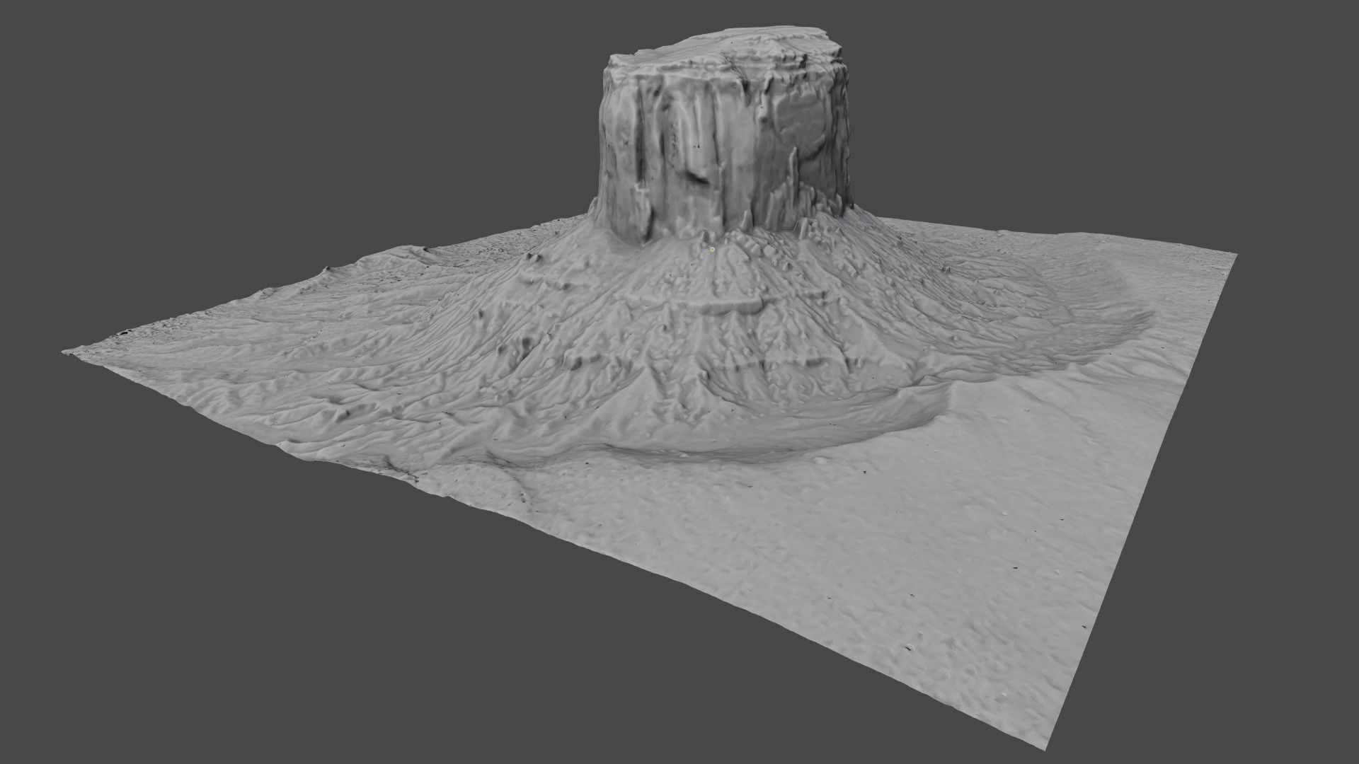 Monument Valley Mitchell Butte Multipurpose Terrain Model 3D model_17