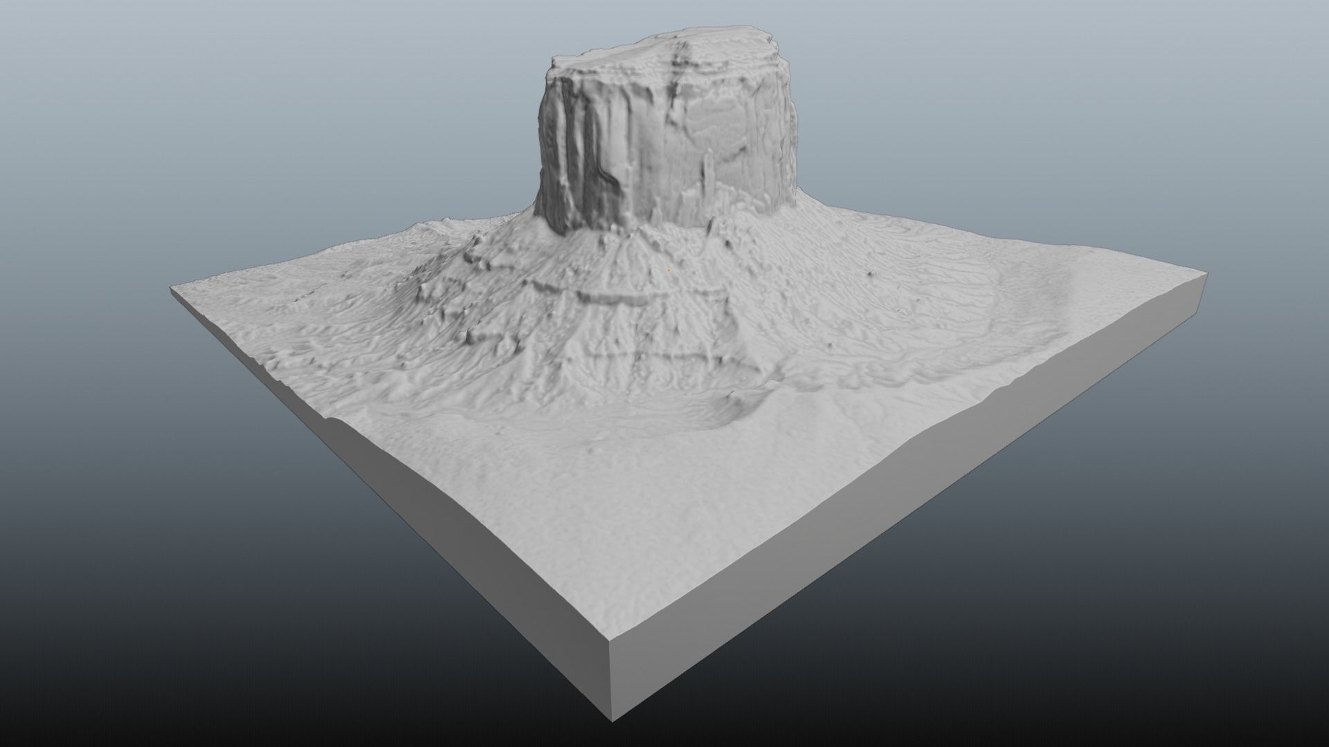 Monument Valley Mitchell Butte Multipurpose Terrain Model 3D model_31