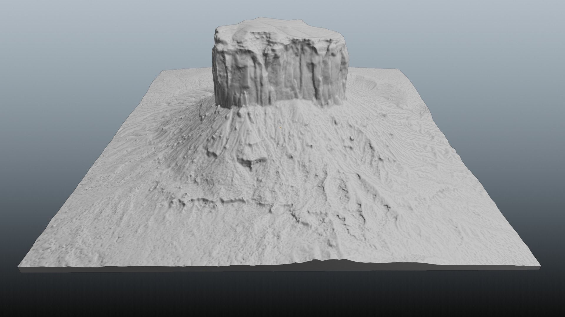 Monument Valley Mitchell Butte Multipurpose Terrain Model 3D model_27