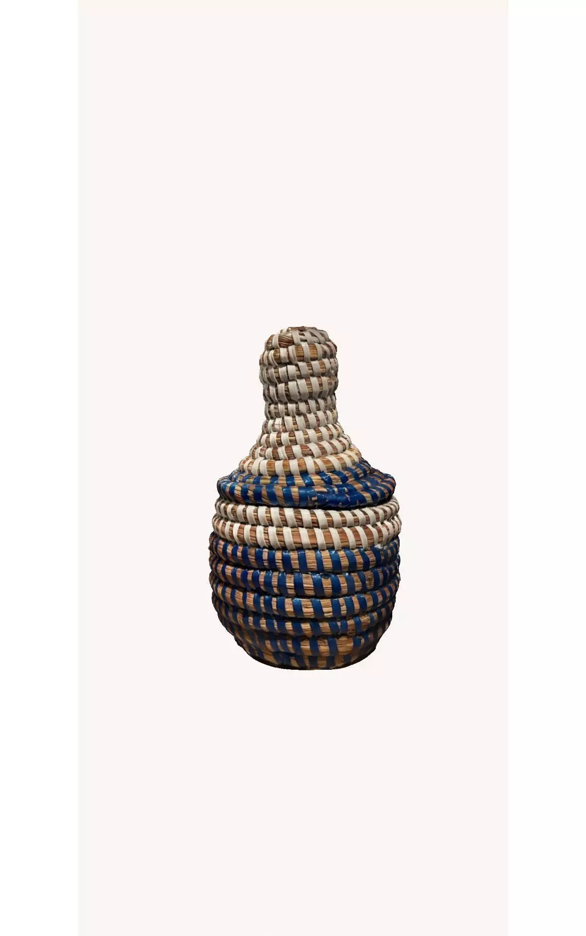 3D Scanned Woven Basket 3D model_0