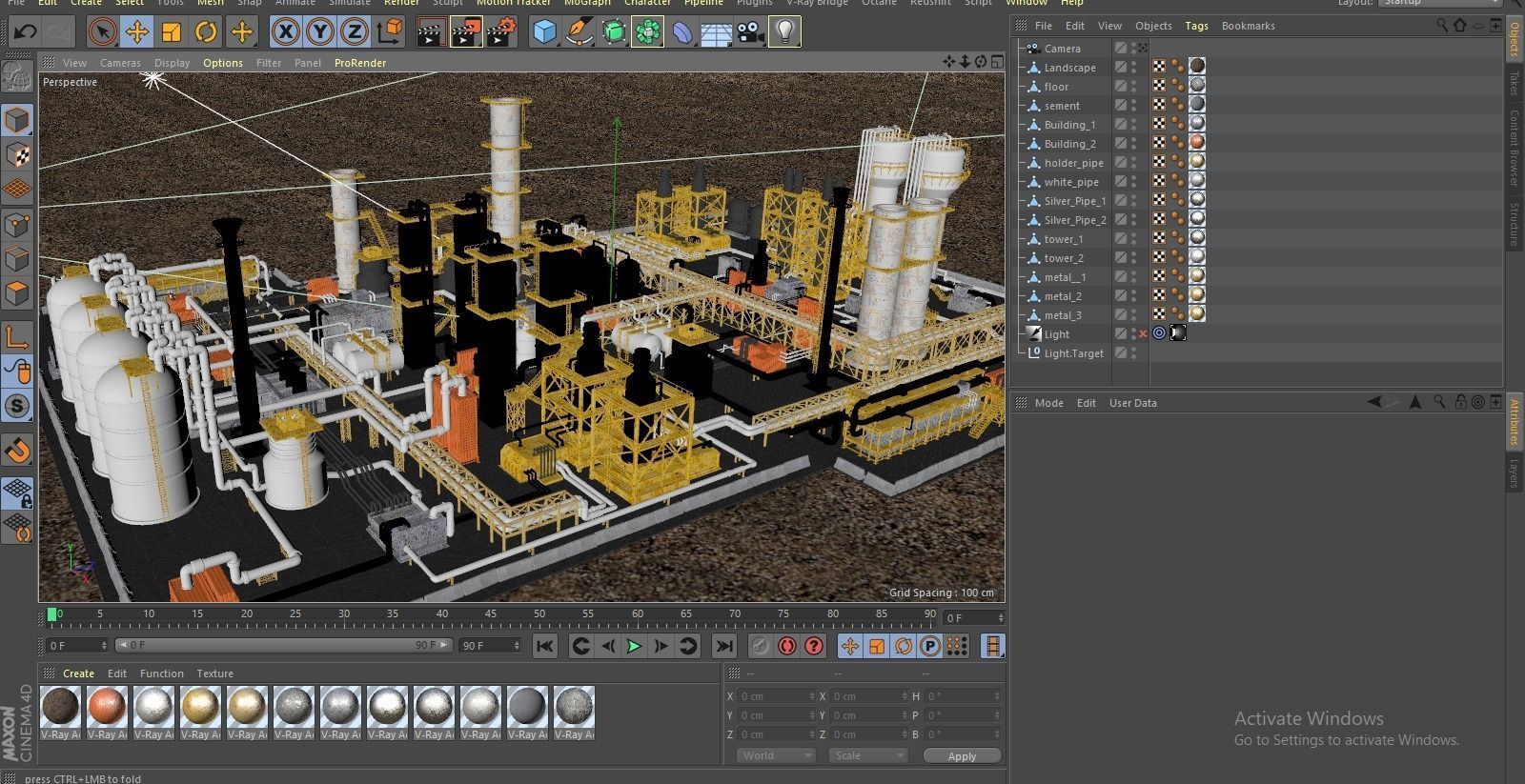 oil factory 3D model_10