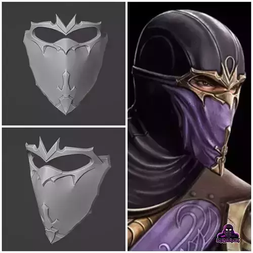 Rain mask from Mortal Kombat 9