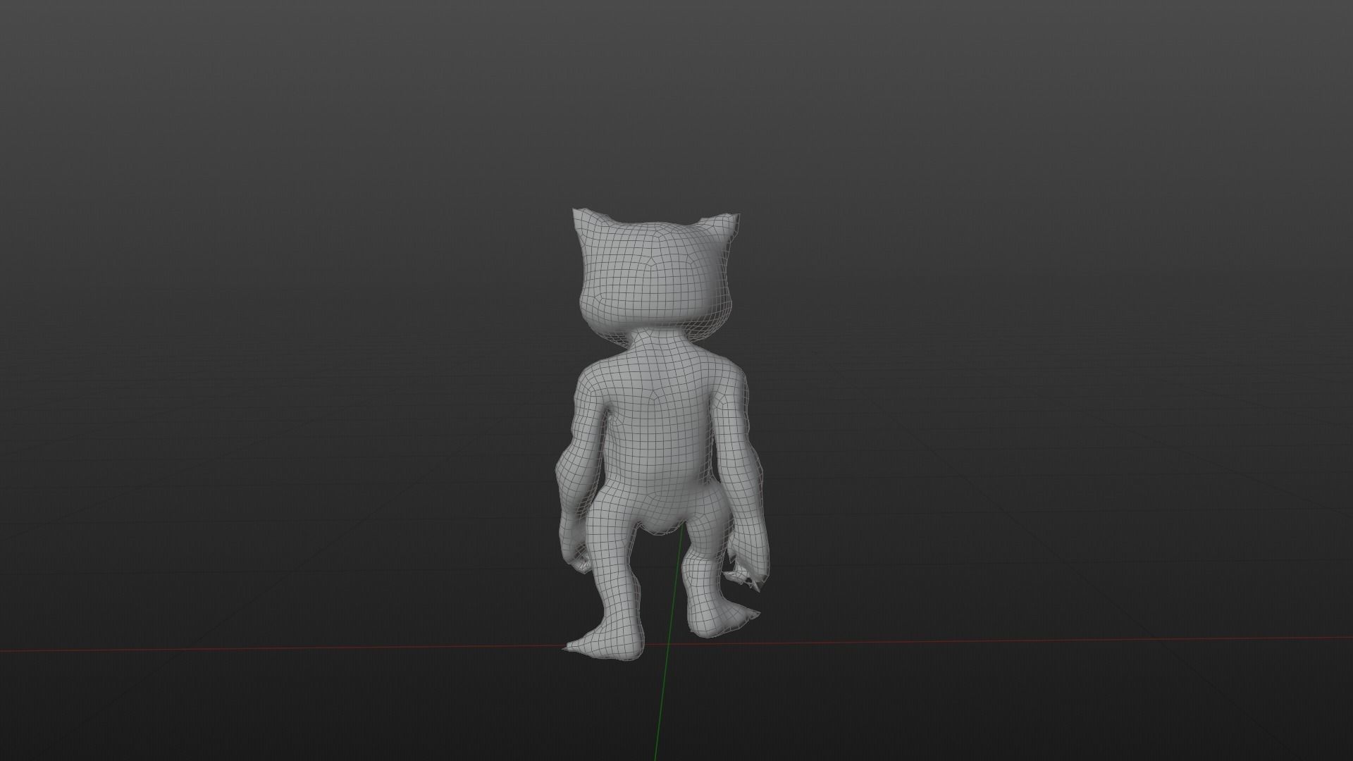 nature creature Low-poly 3D model_6