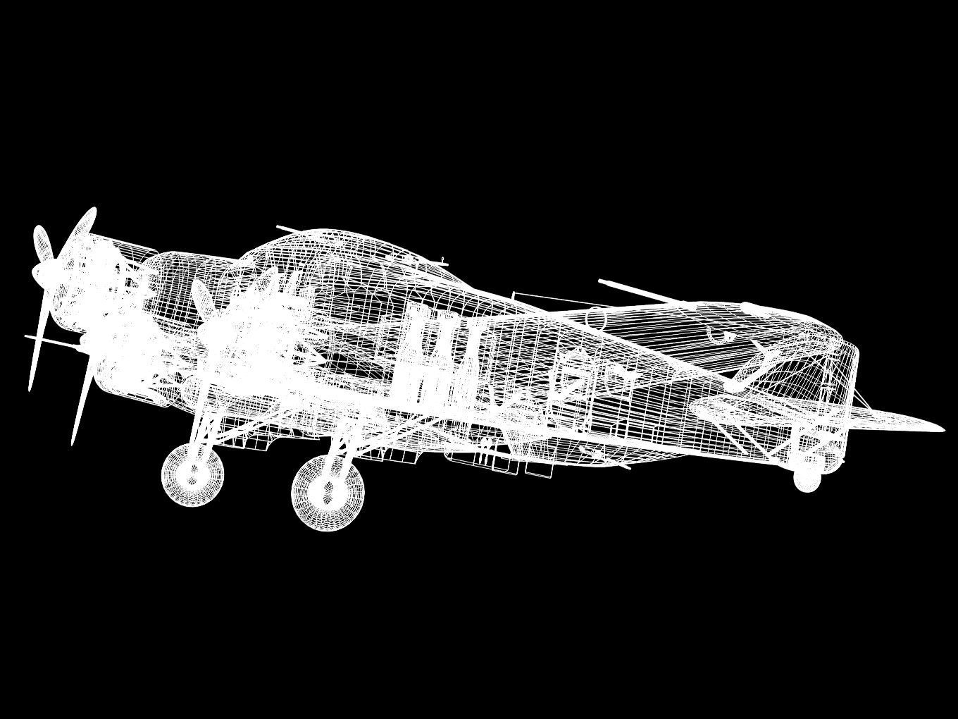 Savoia-Marchetti SM79 Sparviero 3D model_17