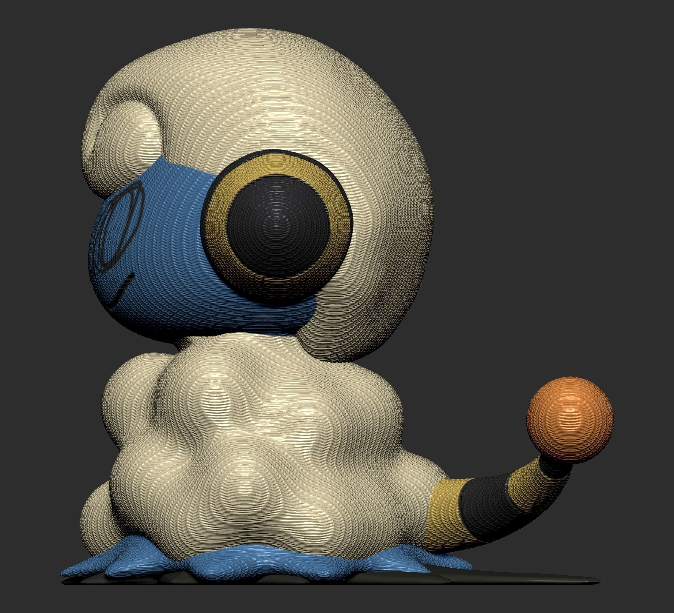 Pokemon - Mimikyu Mareep 3D print model_4