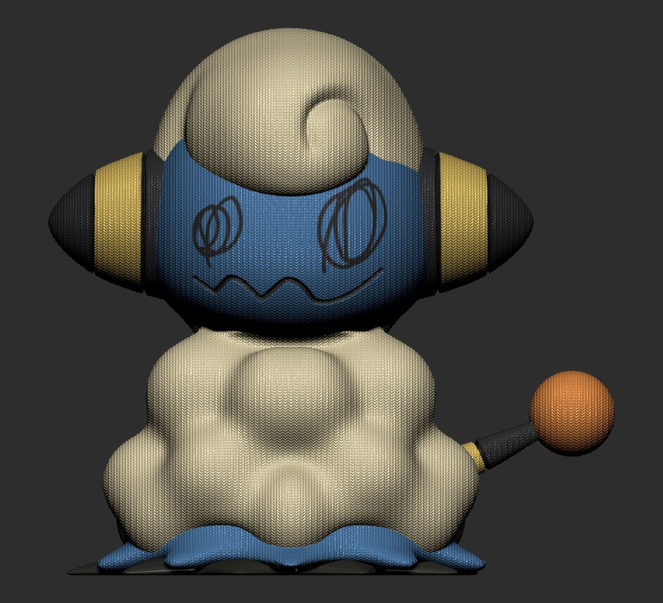 Pokemon - Mimikyu Mareep 3D print model_1