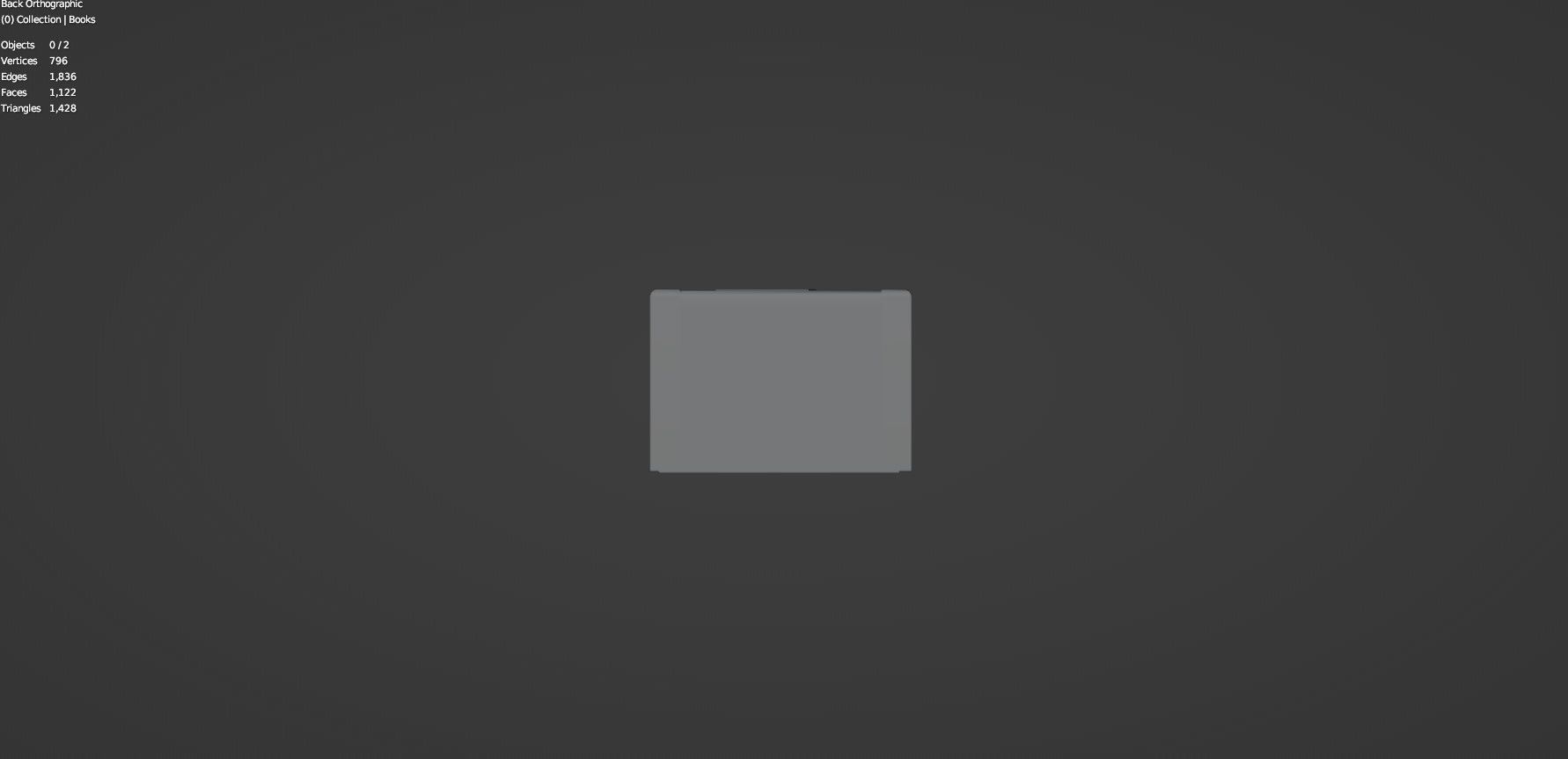 Medieval Book Shelf - Low Poly And Game Ready Low-poly 3D model_11