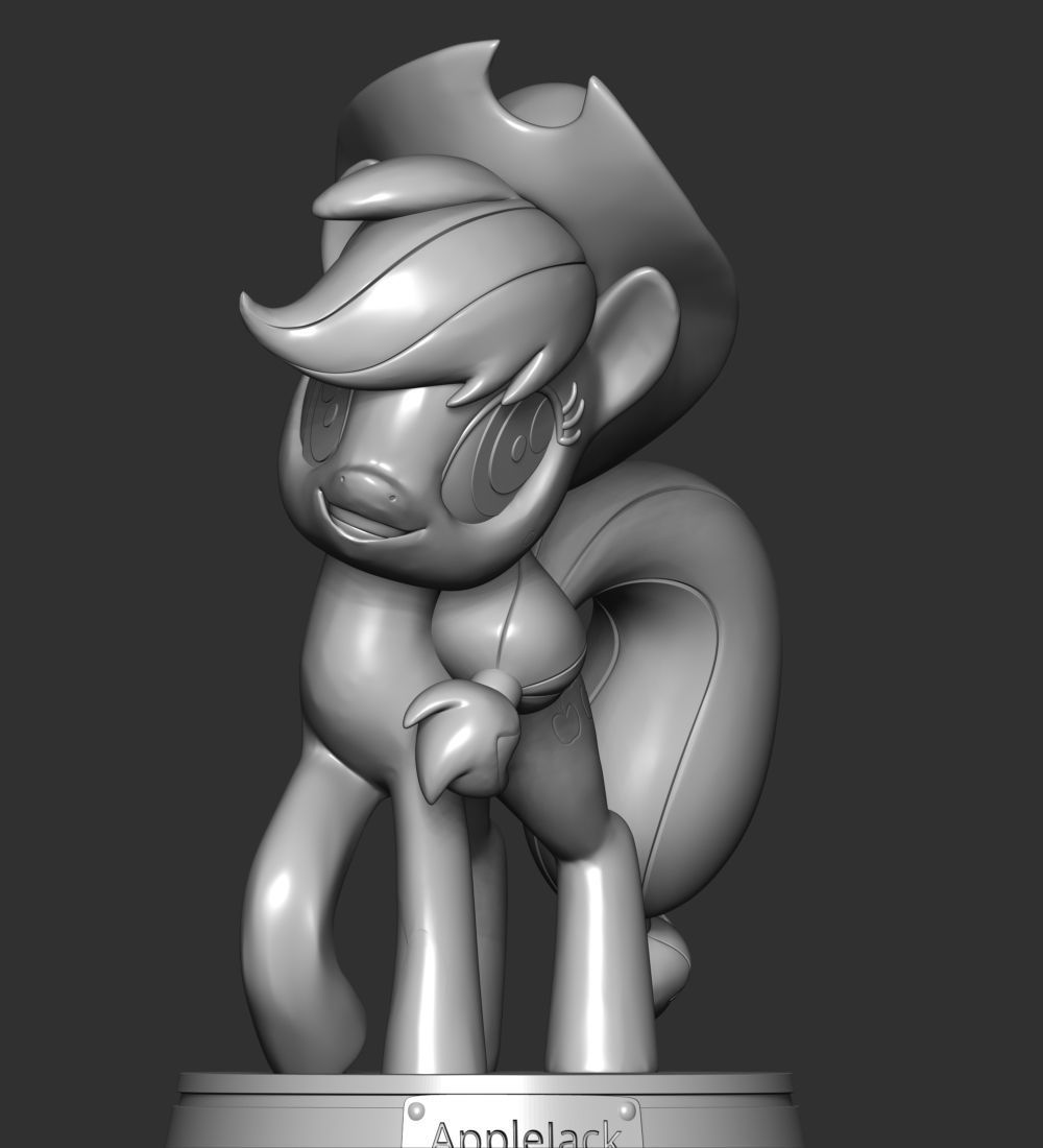 Applejack - My Little Pony 3D print model_3