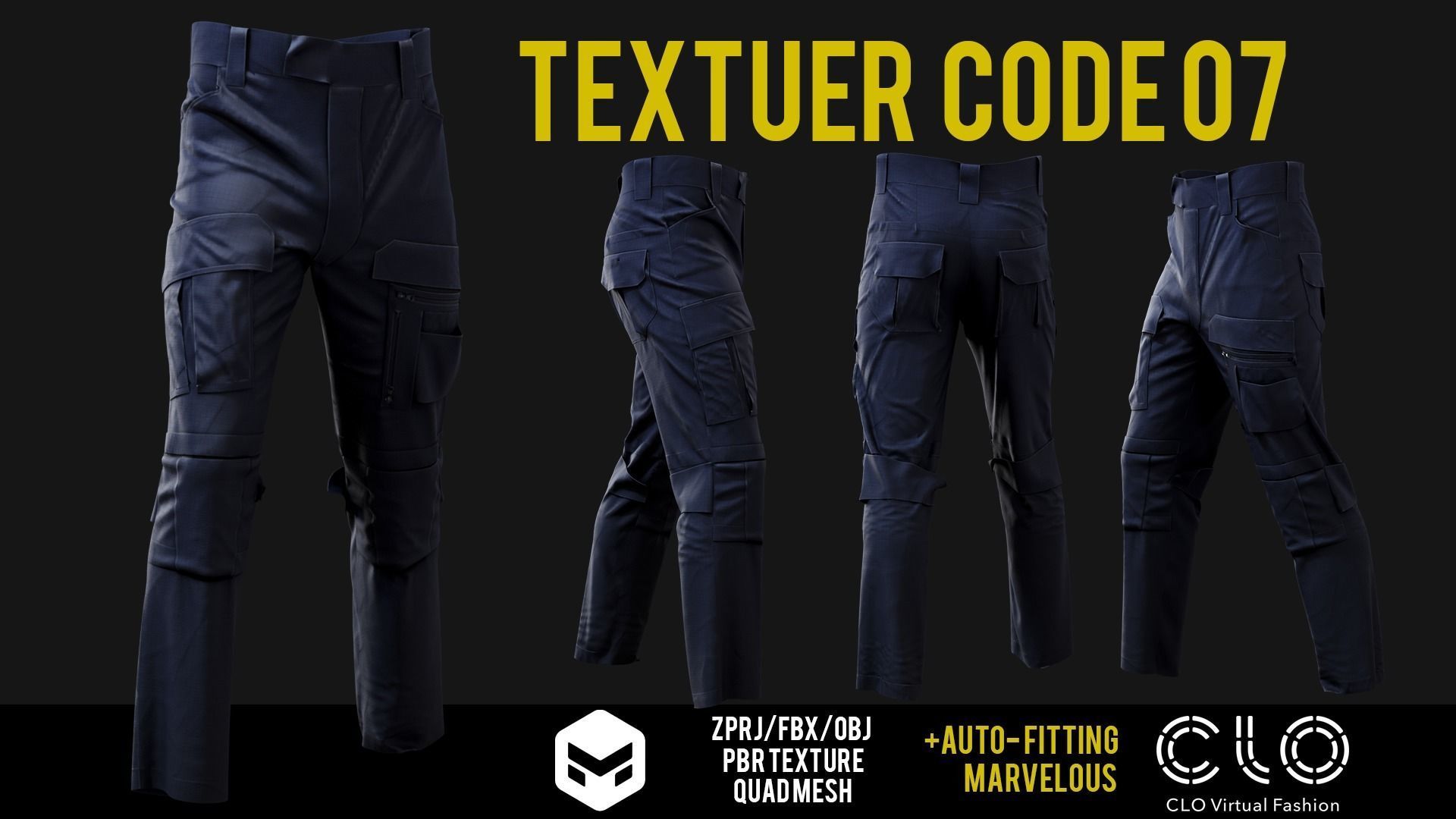 UF PRO Gen 2 Combat pants  TACTICAL with 40 textuer Low-poly 3D model_13