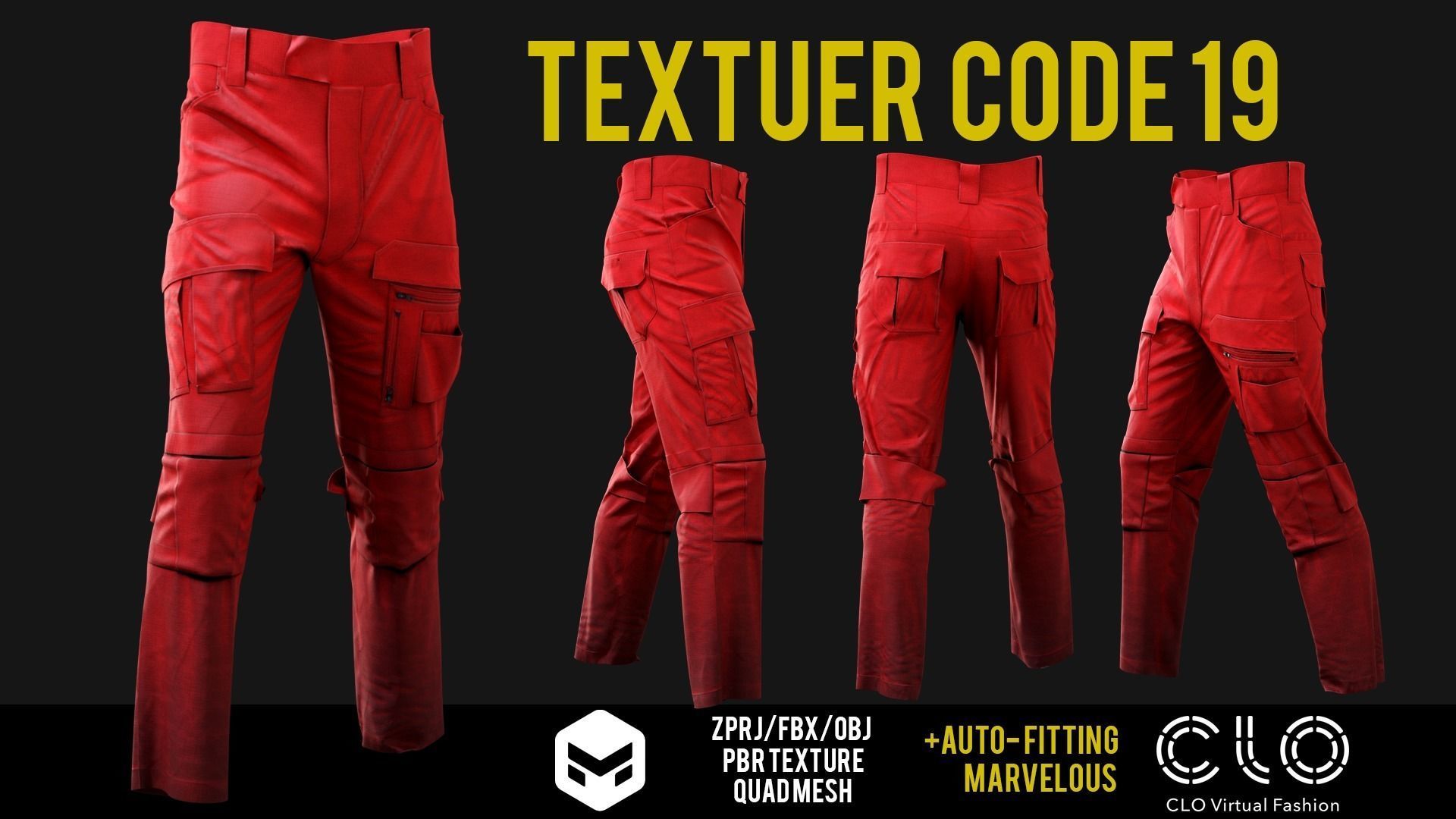UF PRO Gen 2 Combat pants  TACTICAL with 40 textuer Low-poly 3D model_27