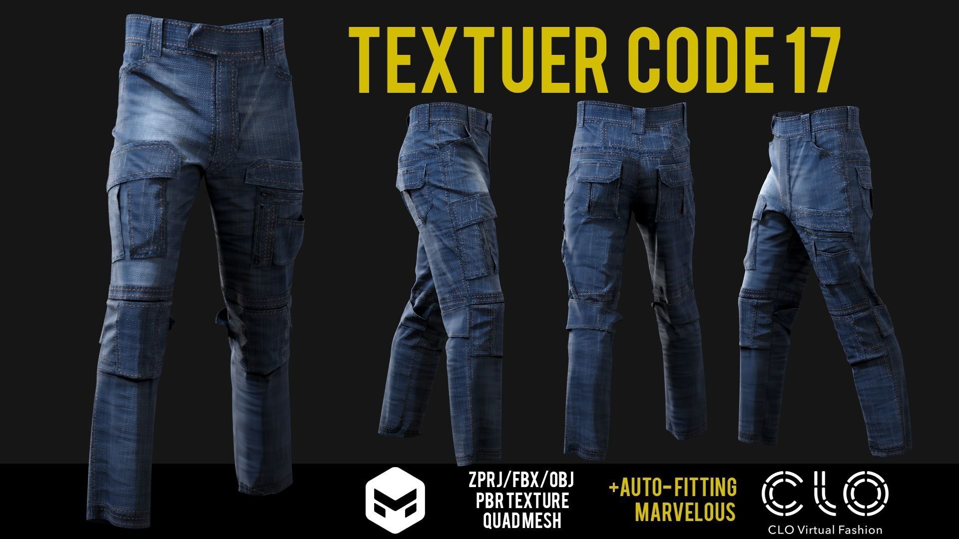 UF PRO Gen 2 Combat pants  TACTICAL with 40 textuer Low-poly 3D model_25