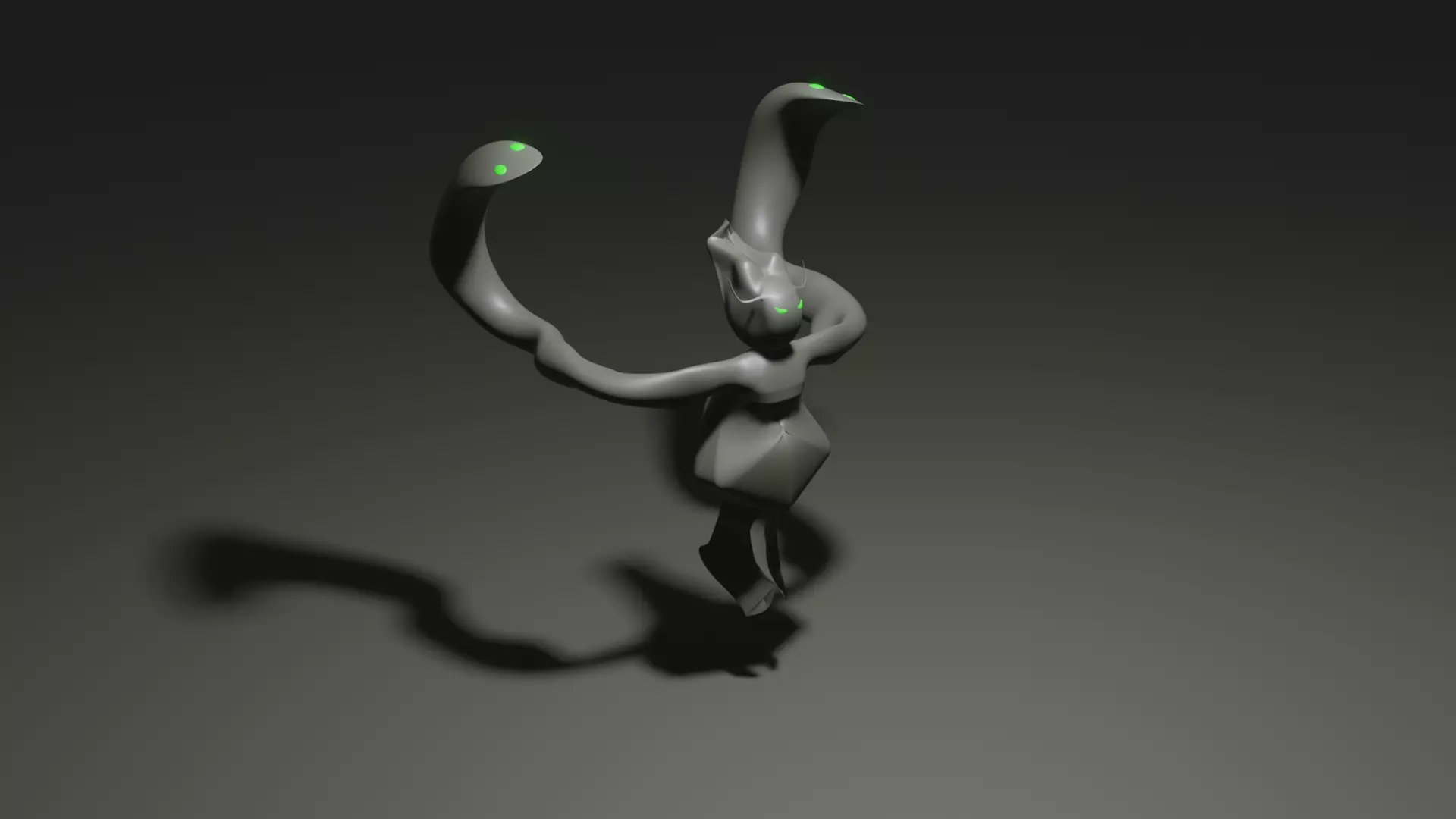 Alien1 3D model_0