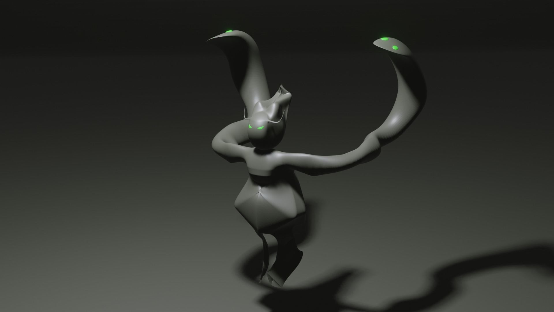 Alien1 3D model_5