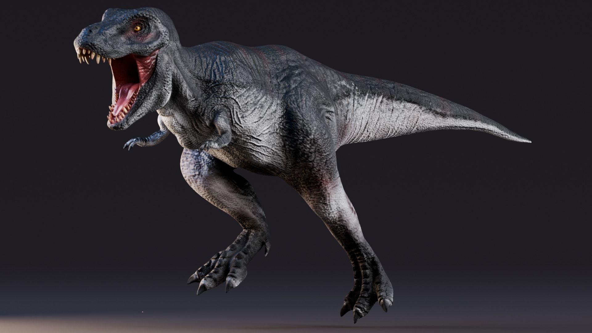 Low poly Realistic - Dinosaur Pack Low-poly 3D model_23