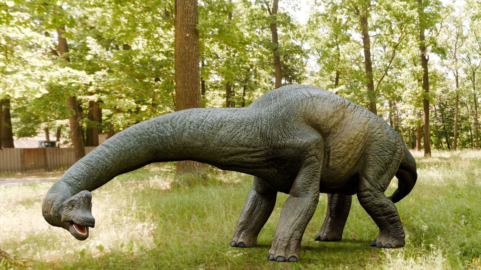 Low poly Realistic - Dinosaur Pack Low-poly 3D model_79