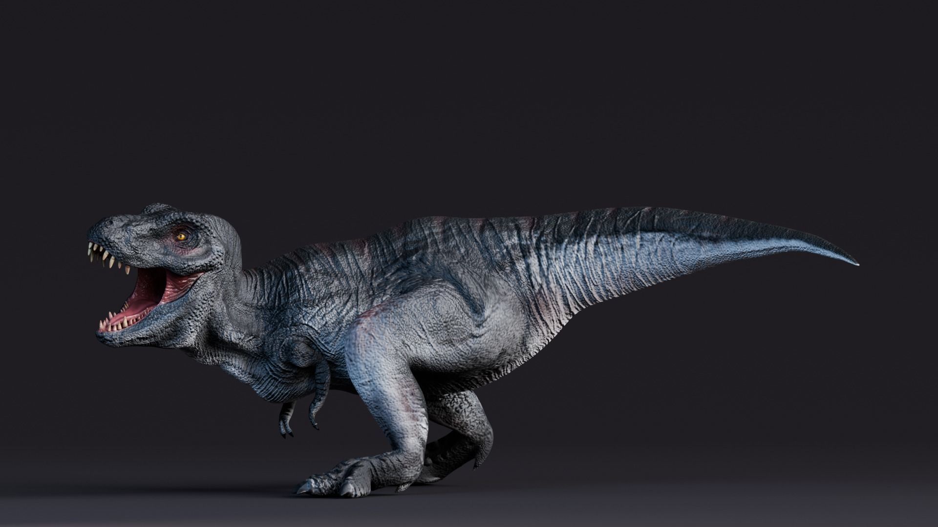 Low poly Realistic - Dinosaur Pack Low-poly 3D model_13