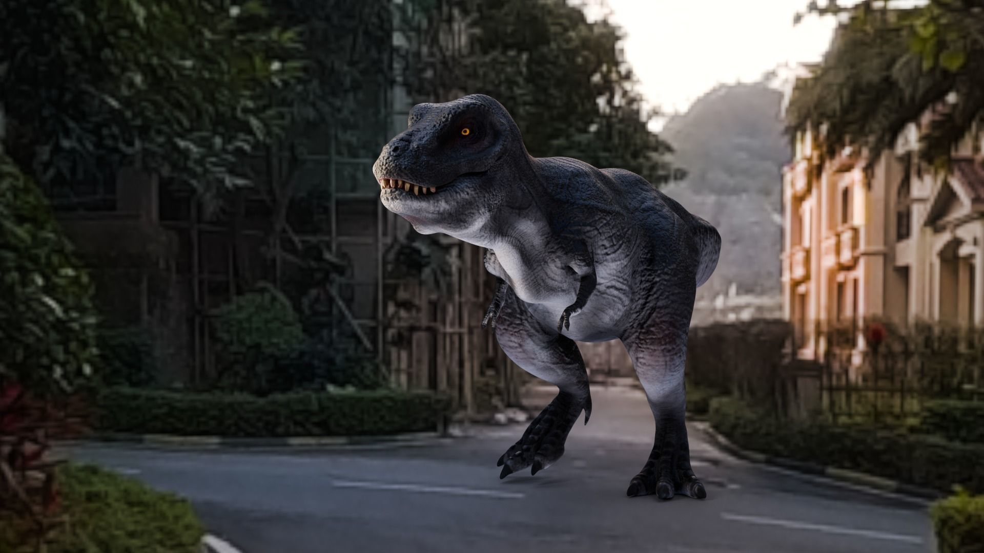 Low poly Realistic - Dinosaur Pack Low-poly 3D model_27