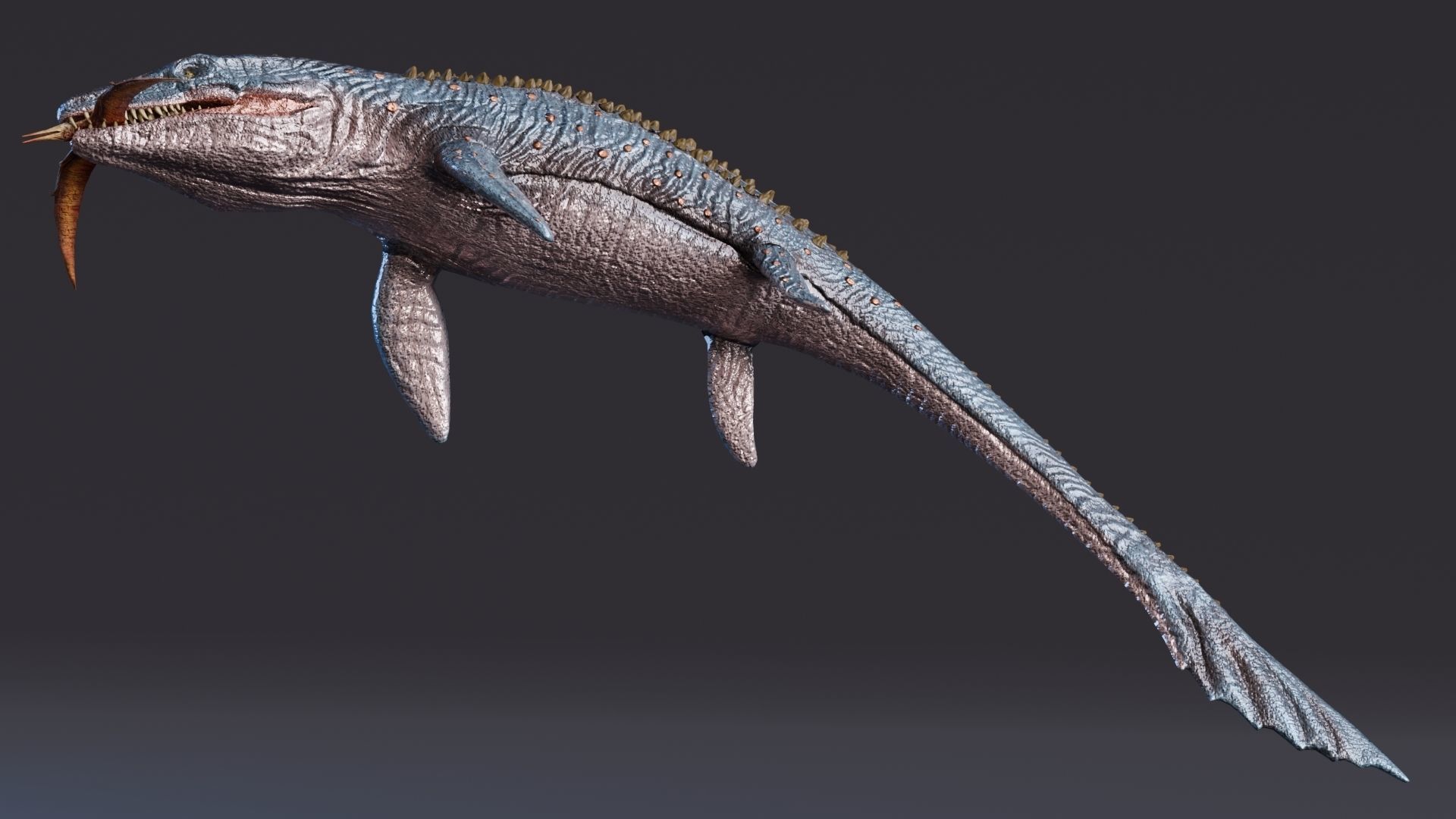 Low poly Realistic - Dinosaur Pack Low-poly 3D model_47