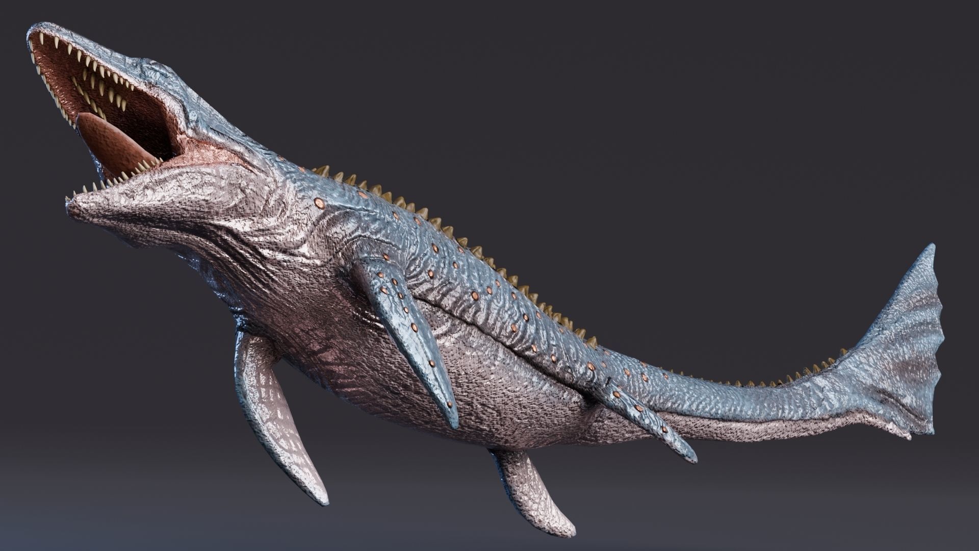 Low poly Realistic - Dinosaur Pack Low-poly 3D model_50