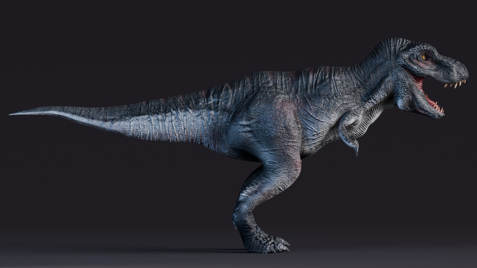 Low poly Realistic - Dinosaur Pack Low-poly 3D model_18