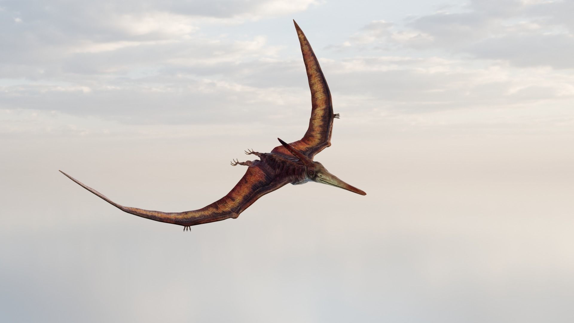 Low poly Realistic - Dinosaur Pack Low-poly 3D model_94