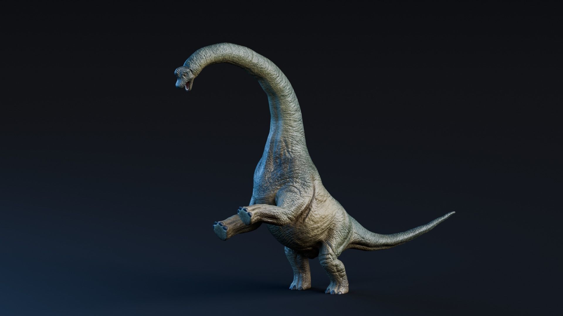 Low poly Realistic - Dinosaur Pack Low-poly 3D model_78