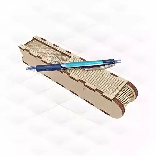 Gift box case for pen design laser cut