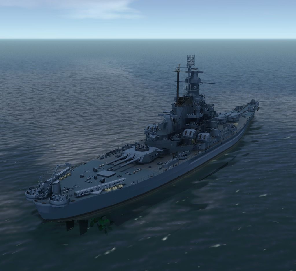 USS Massachusetts BATTLESHIP 3D MODEL 3D model_2