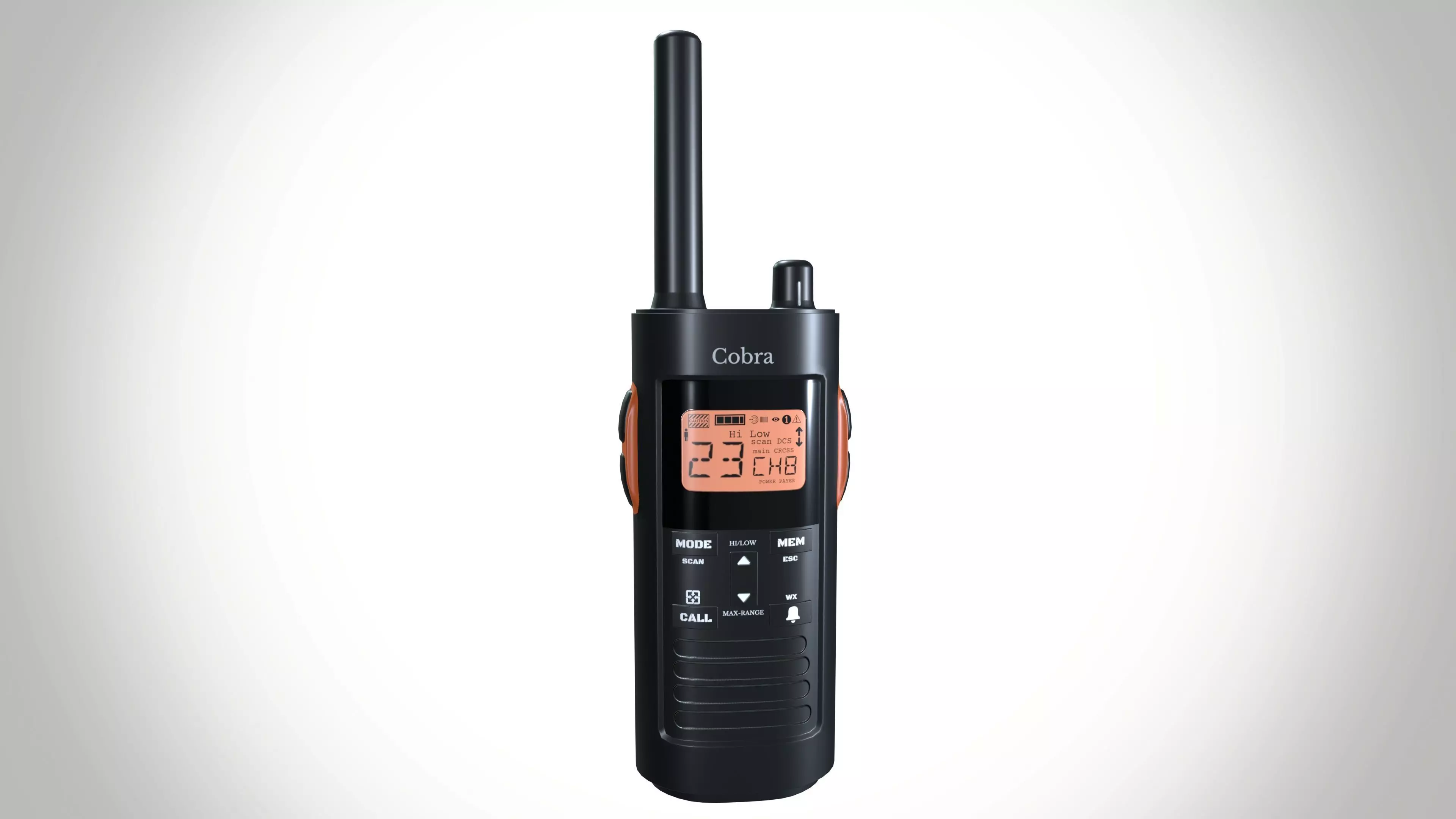 Remote Walkie Talkie 3D model_0