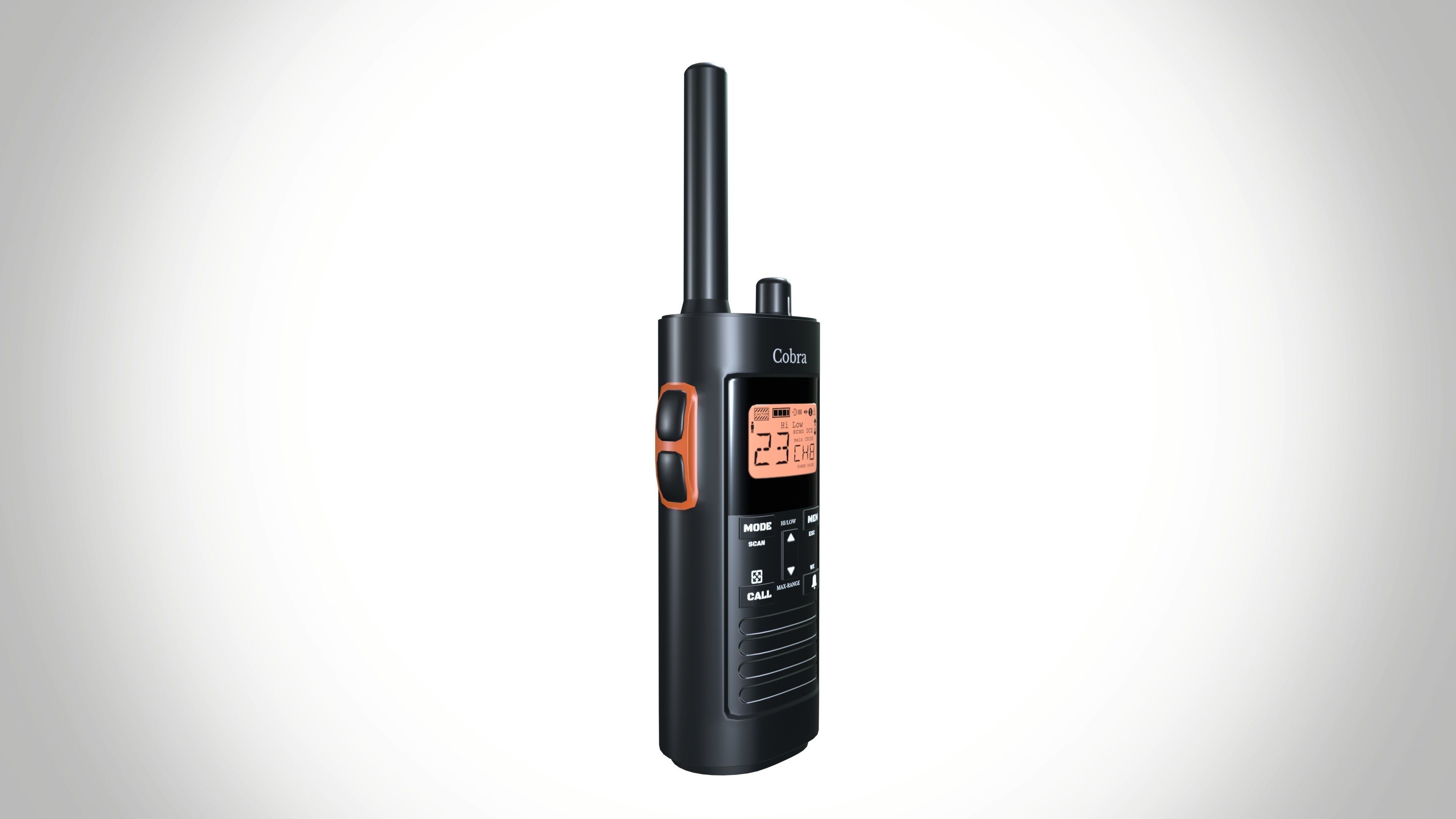 Remote Walkie Talkie 3D model_2