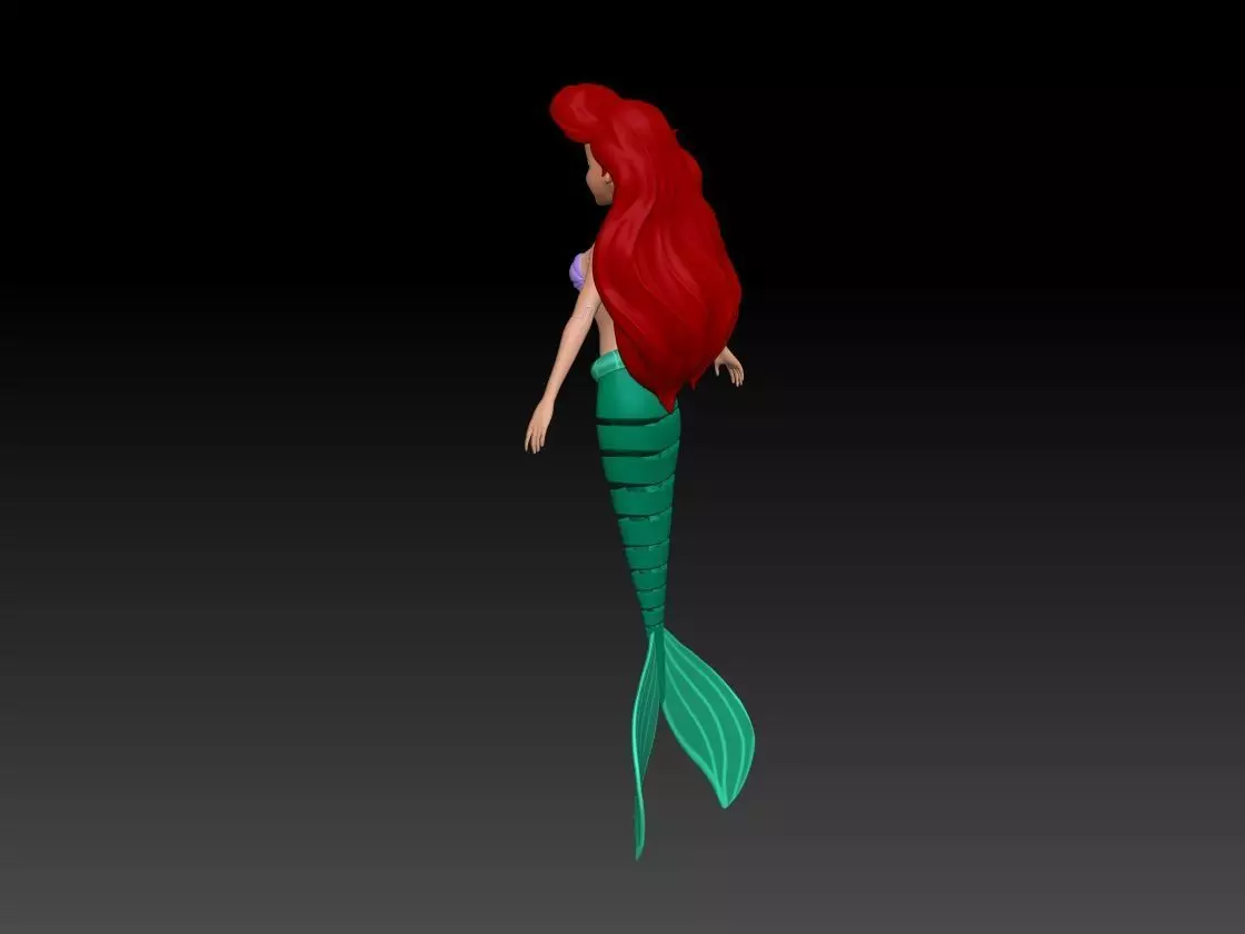 ARIEL MERMAID TOY 3D print model