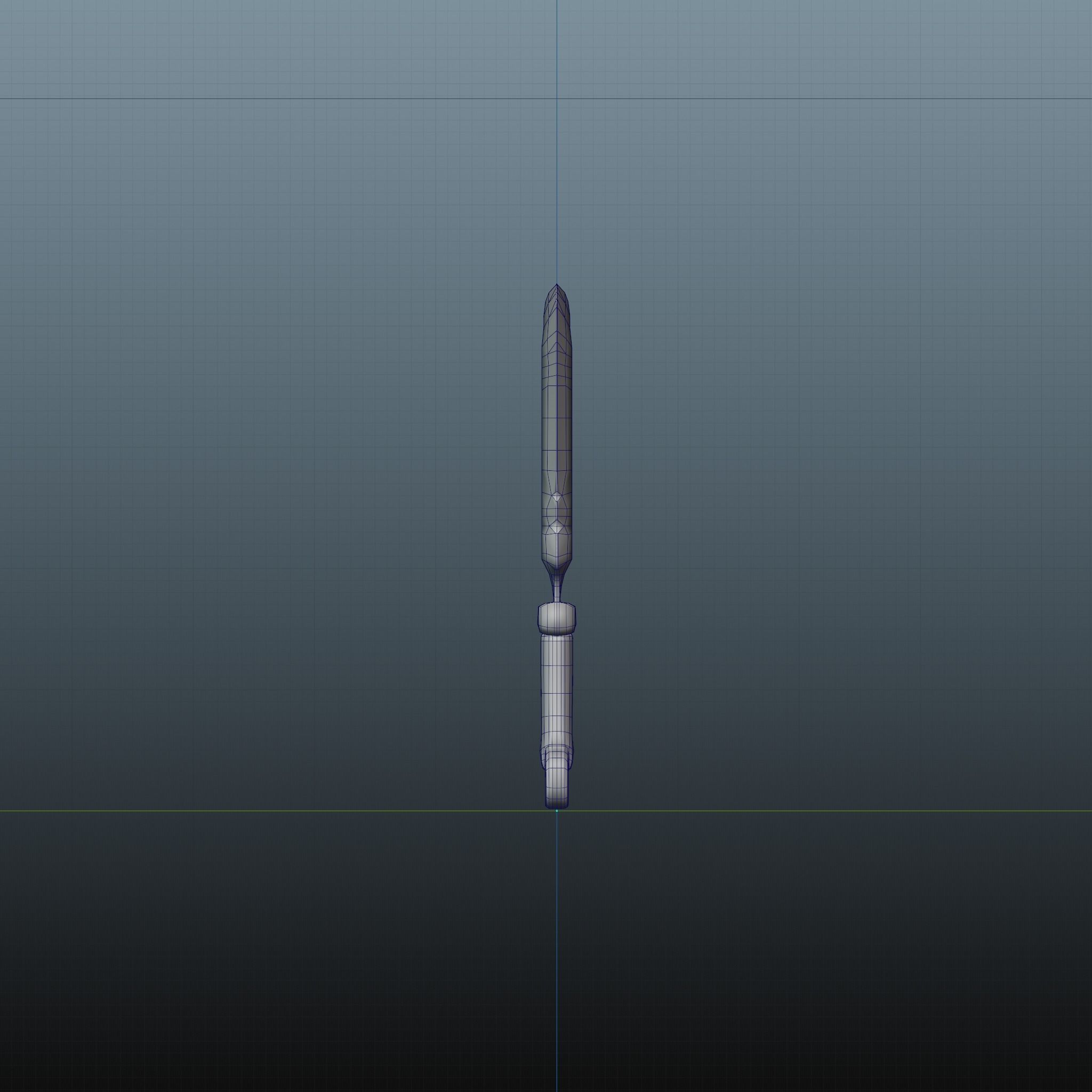 Sharp Knife 3D model_3