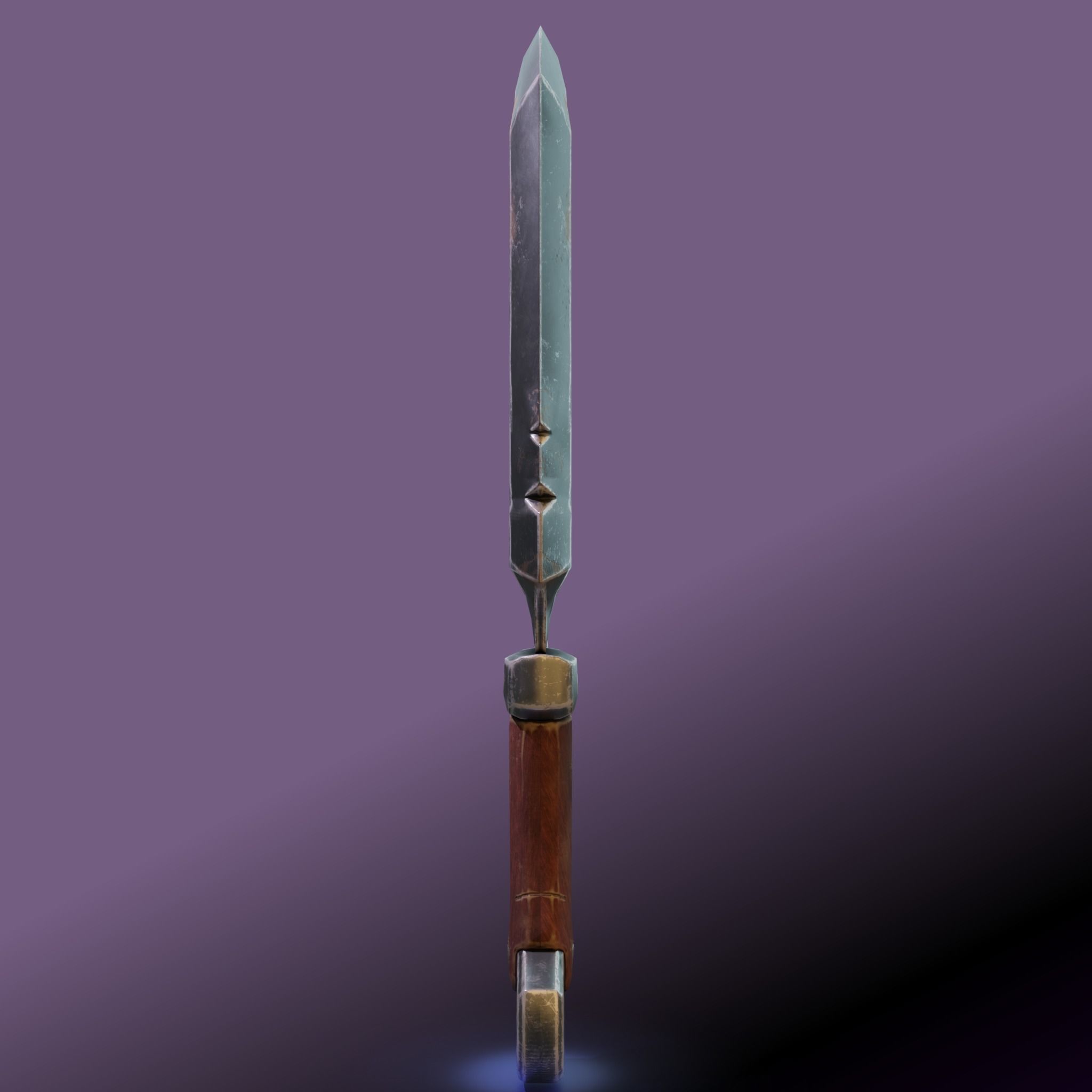 Sharp Knife 3D model_1