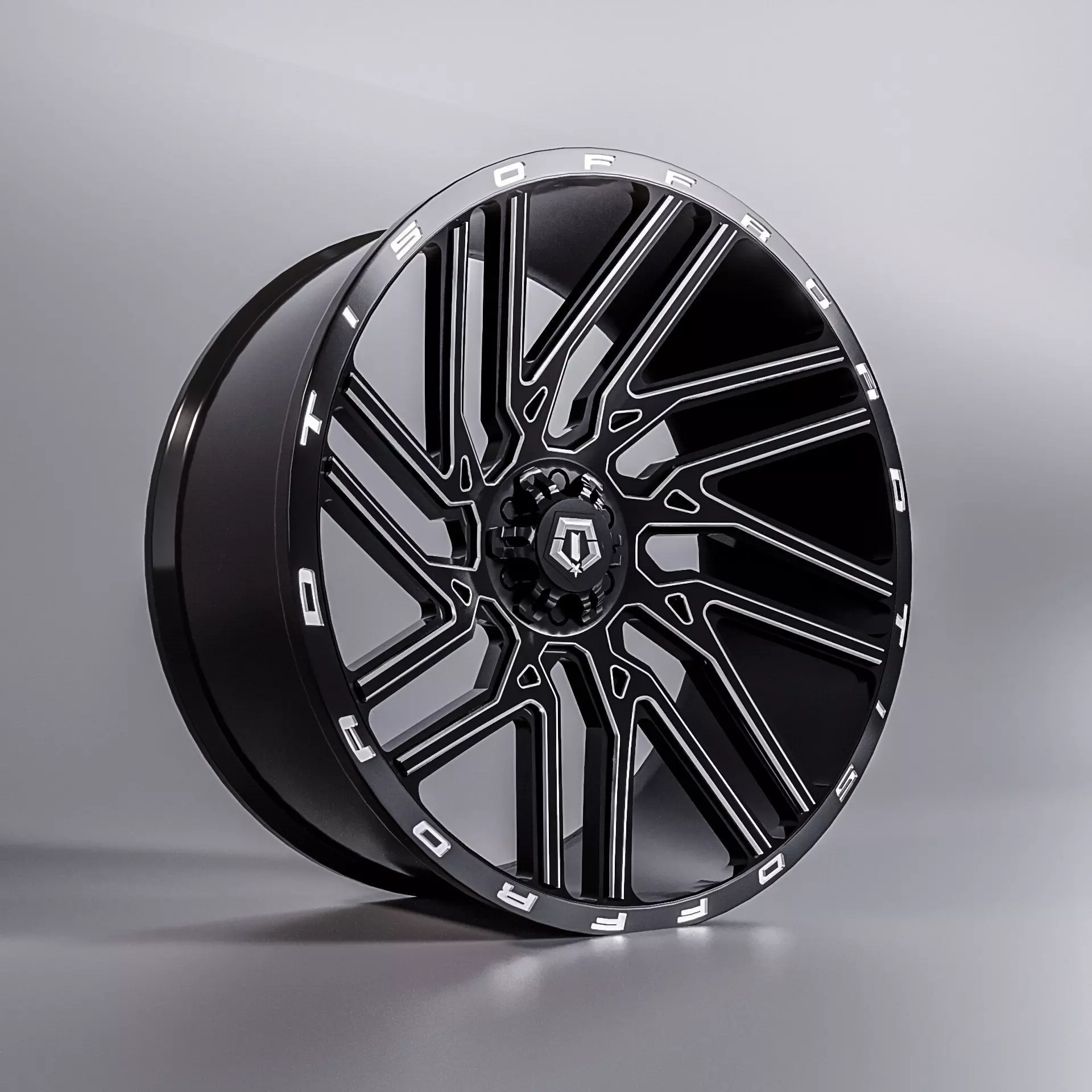 Tis Wheels 554BM Free low-poly 3D model