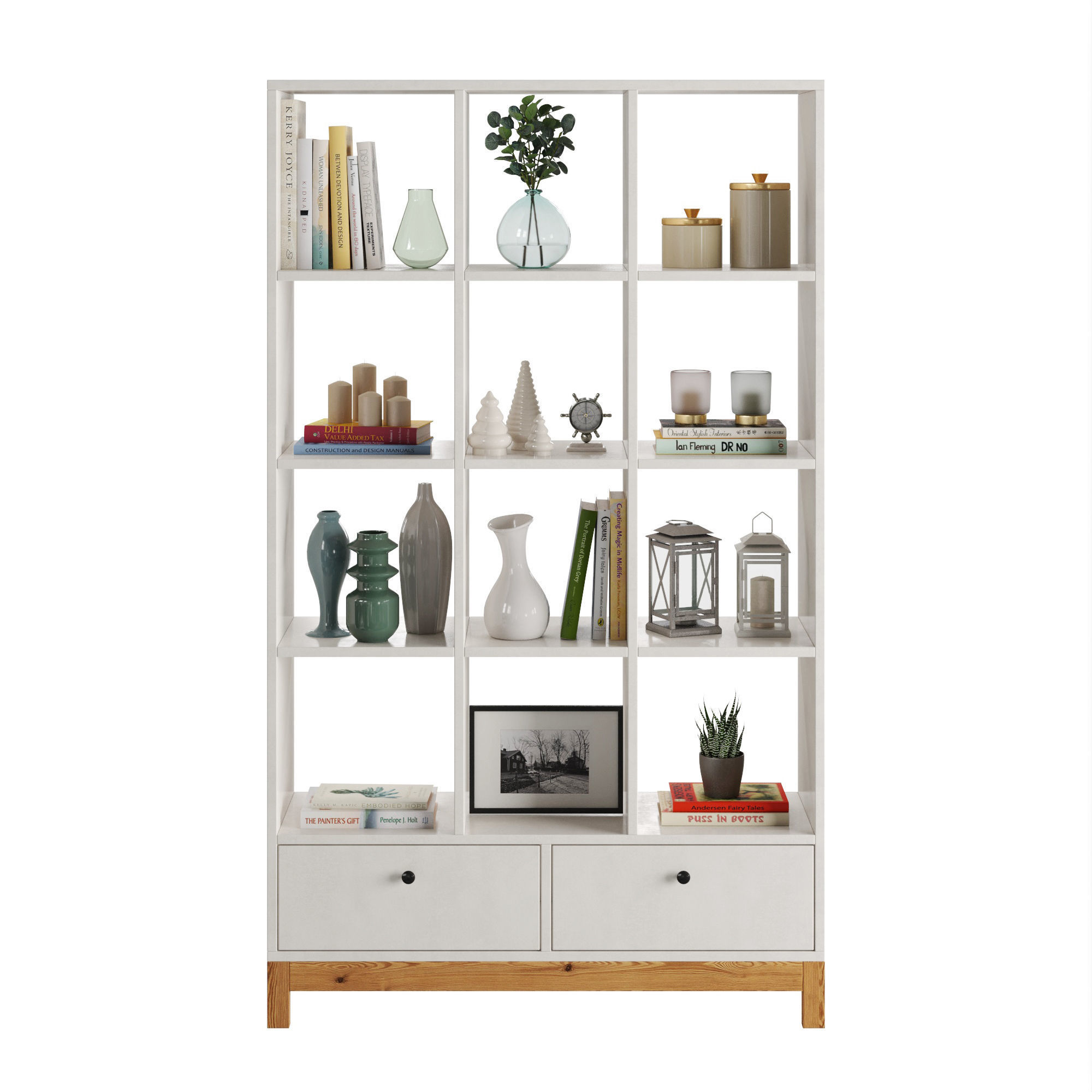 Shelf Byron White 3D model_2