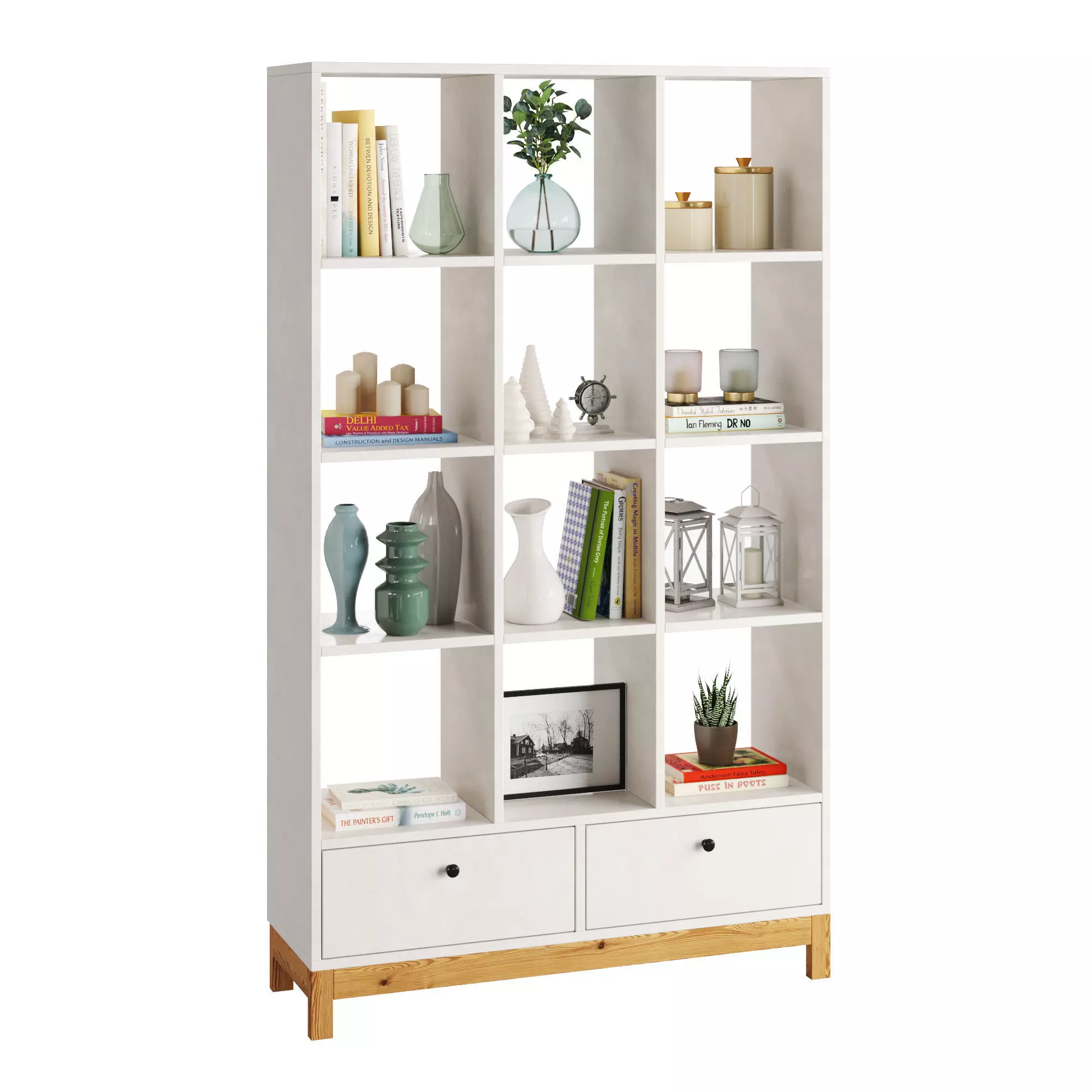 Shelf Byron White 3D model_0