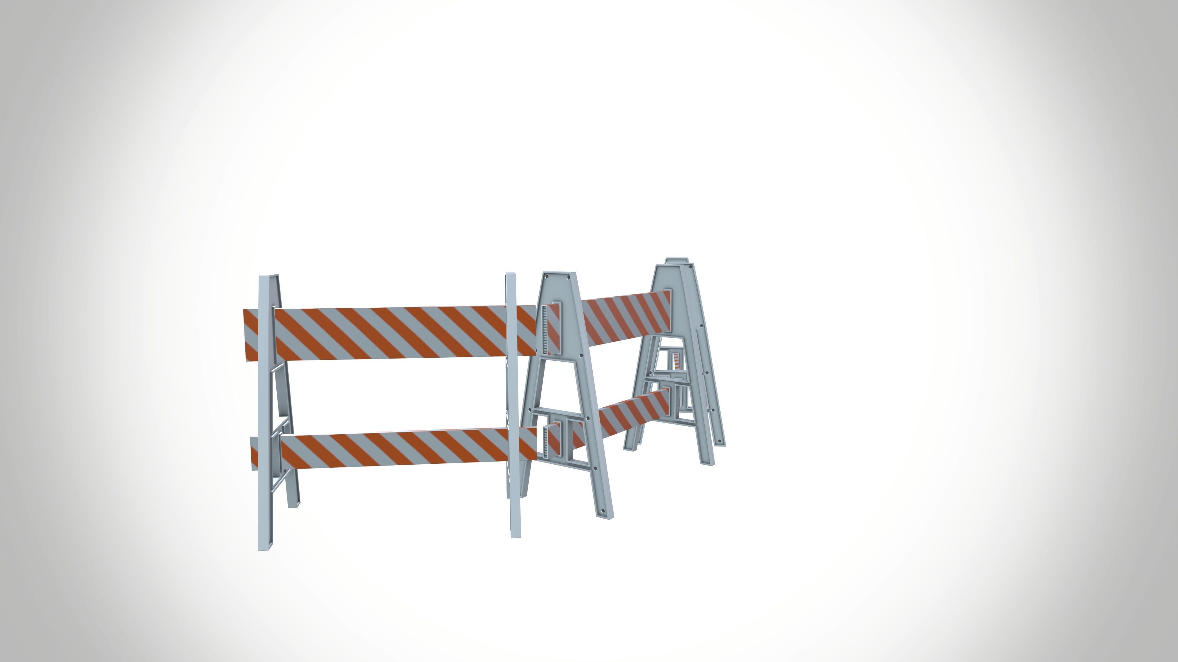 Barricade 3D model_3