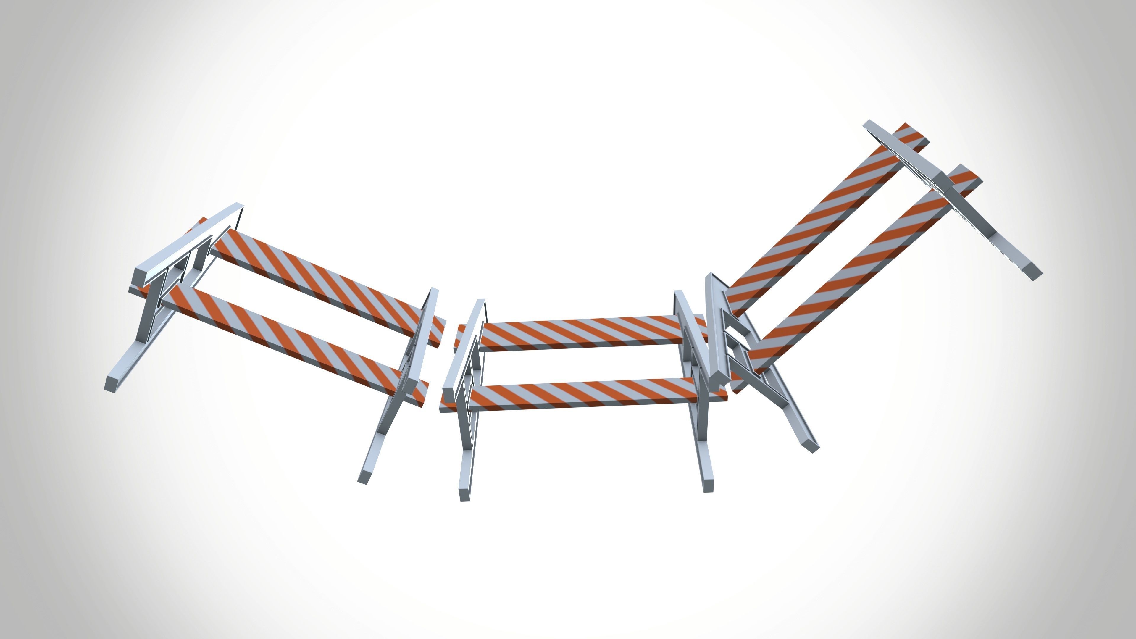 Barricade 3D model_7