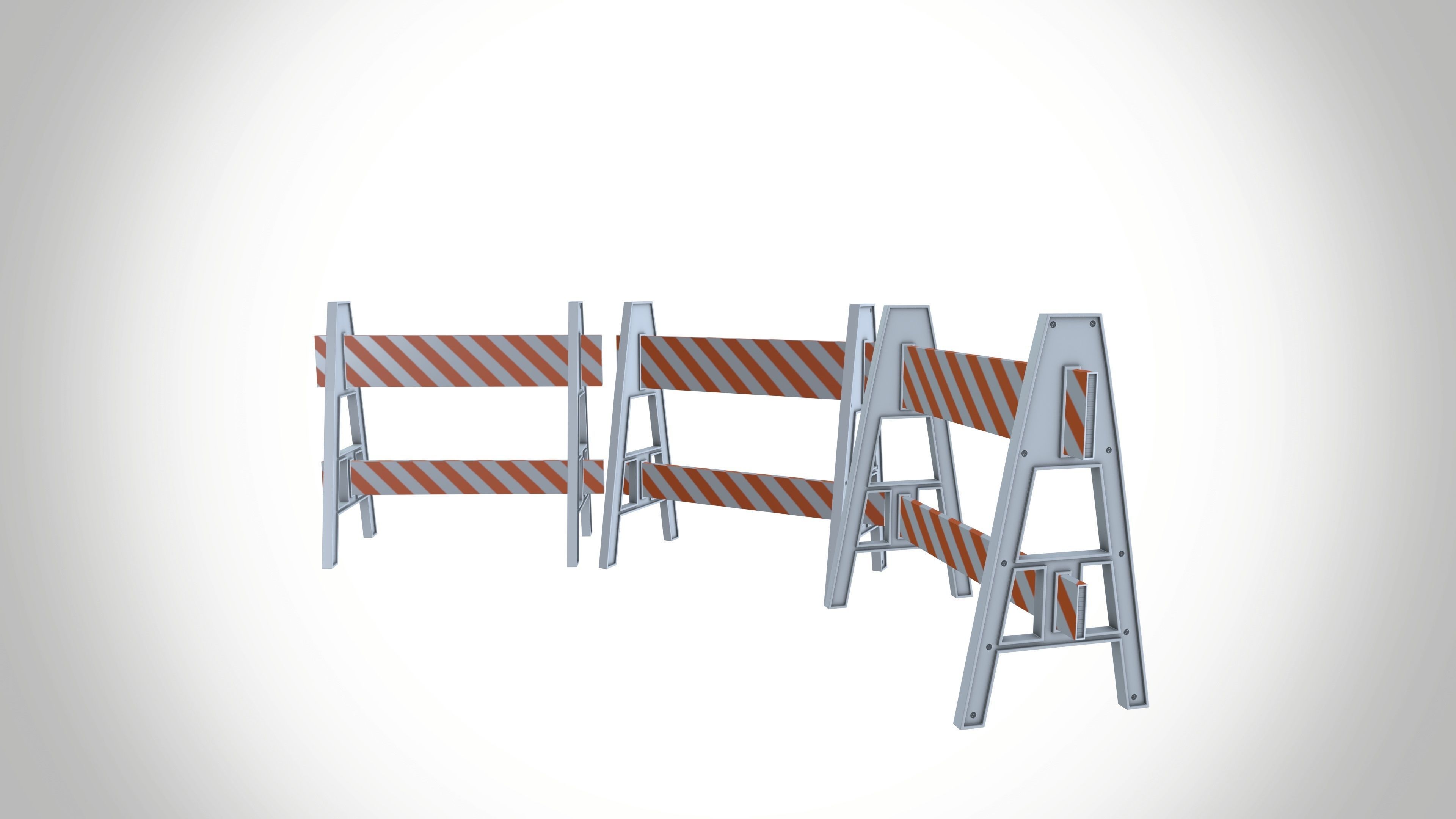 Barricade 3D model_2