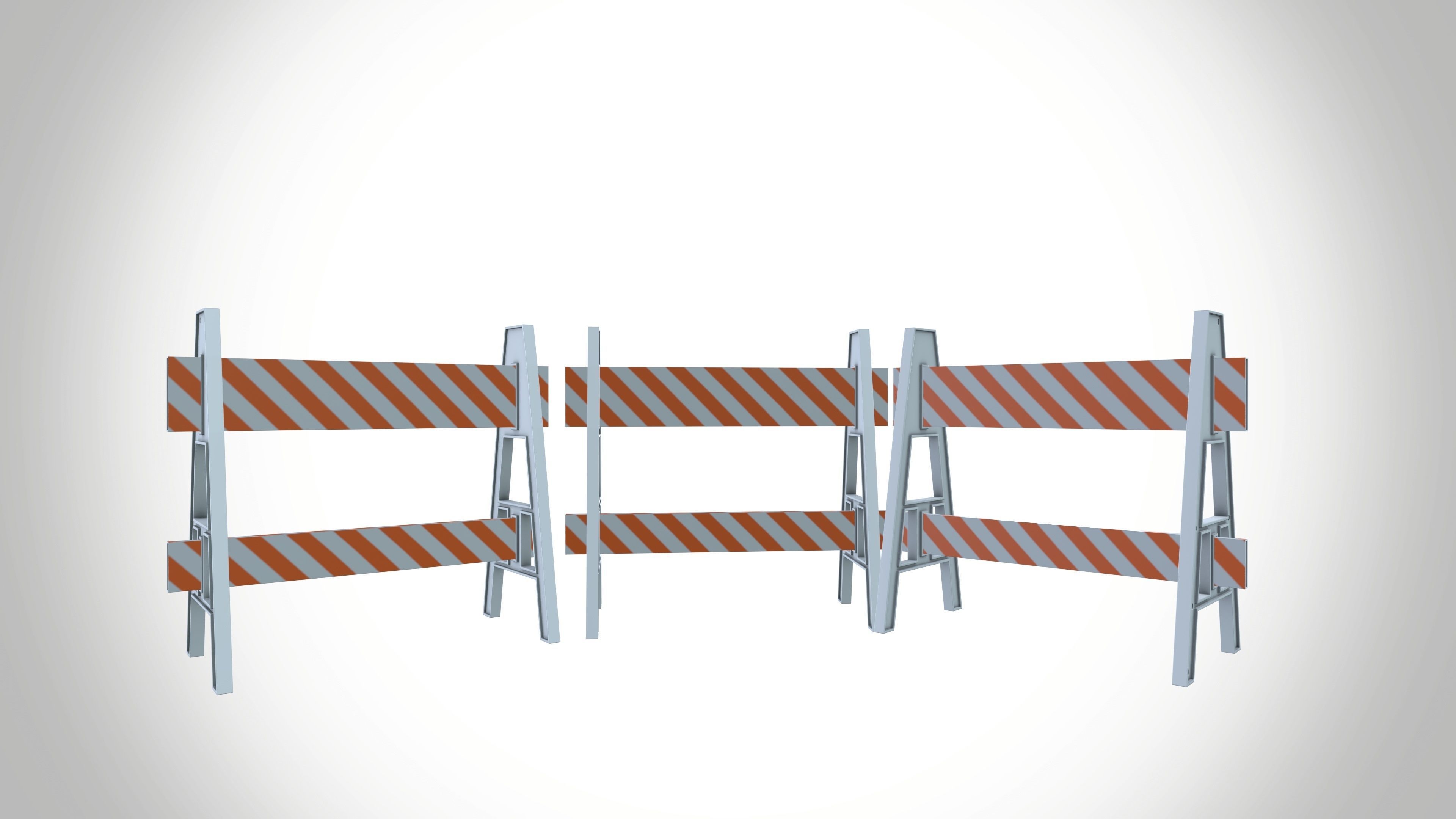Barricade 3D model_5