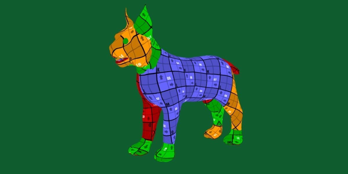 Eurasian Lynx Cub 3D model_8