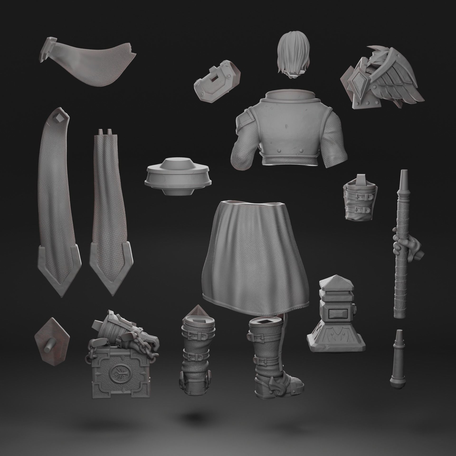 Uther the Lightbringer -World of Warcraft 3D print model_9