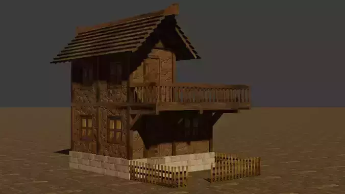 Medieval house seven 8