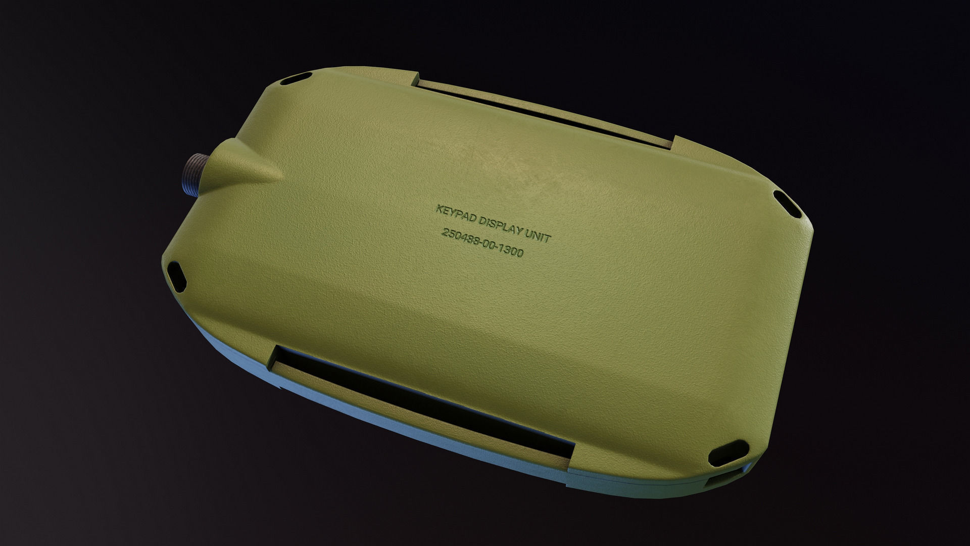 KDU for HAMR Radio Low-poly 3D model_5