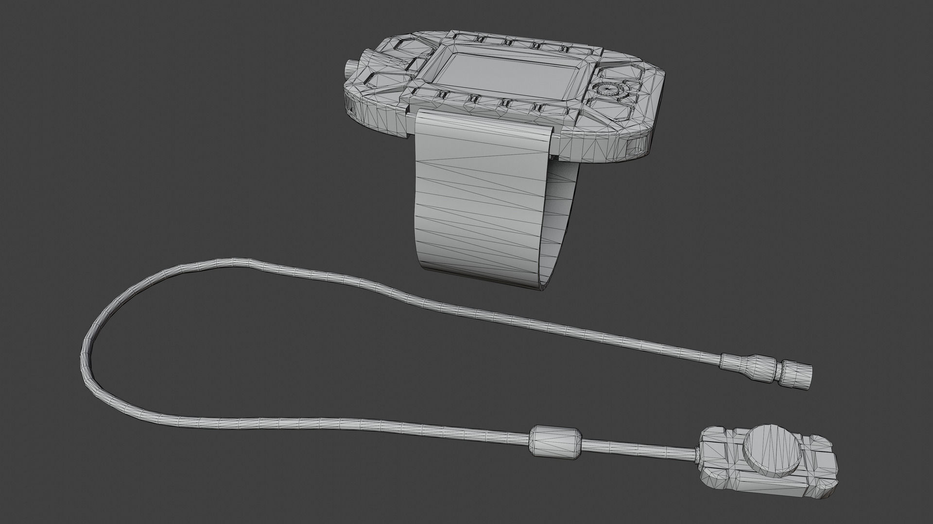 KDU for HAMR Radio Low-poly 3D model_6