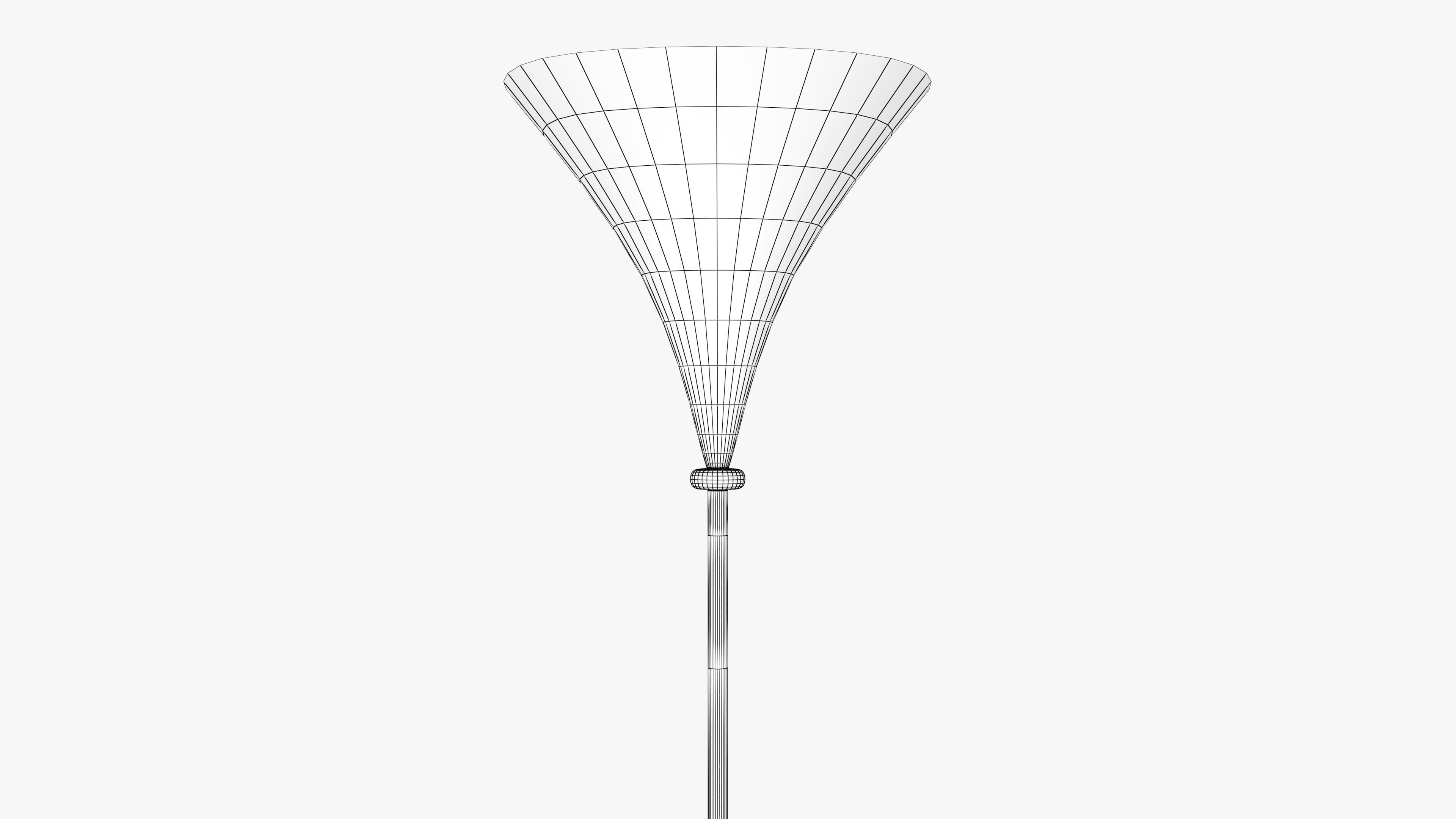 A Modern Cluster light hang lamp 3D model_6