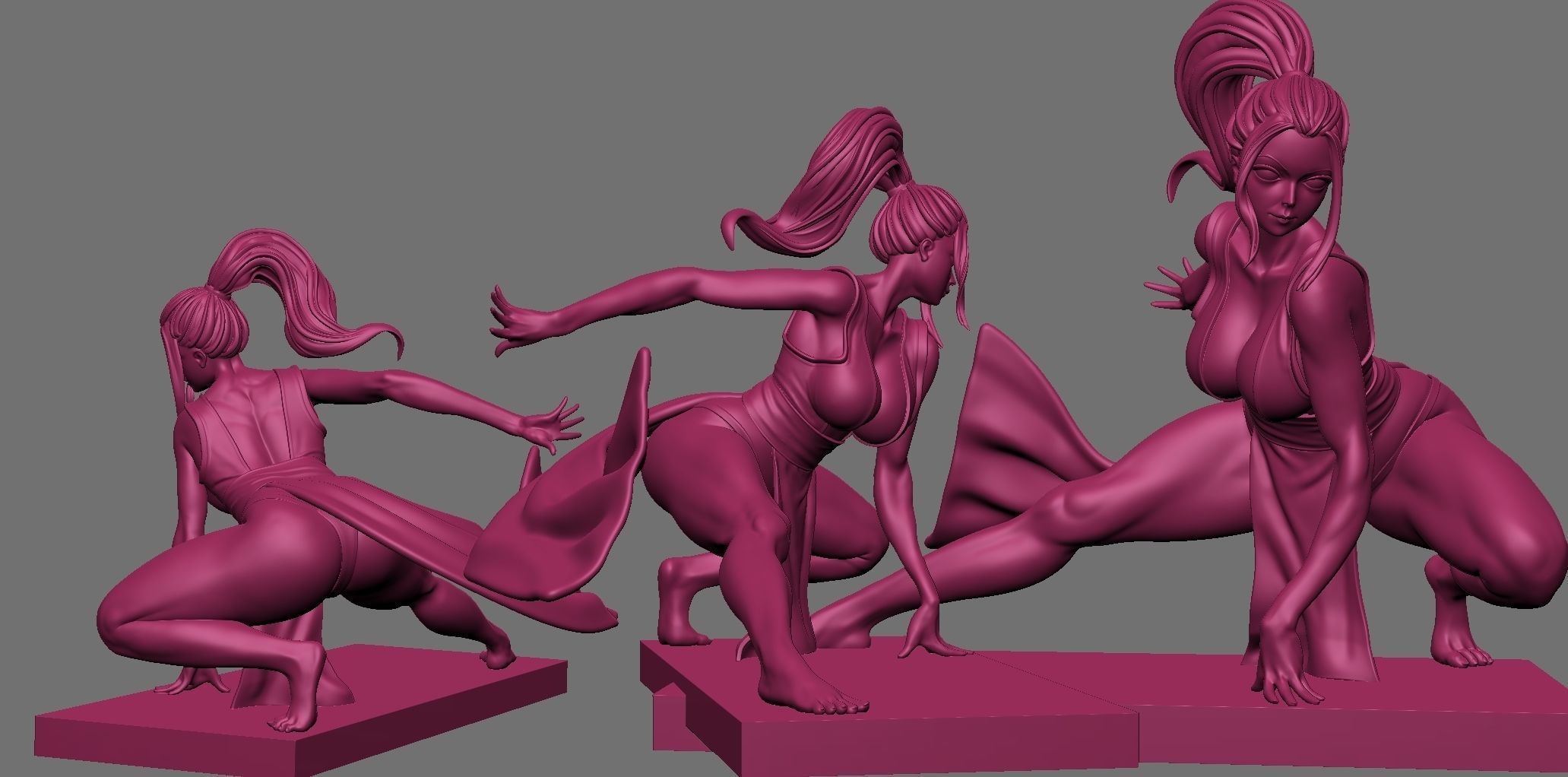 street fighter 3D print model_5