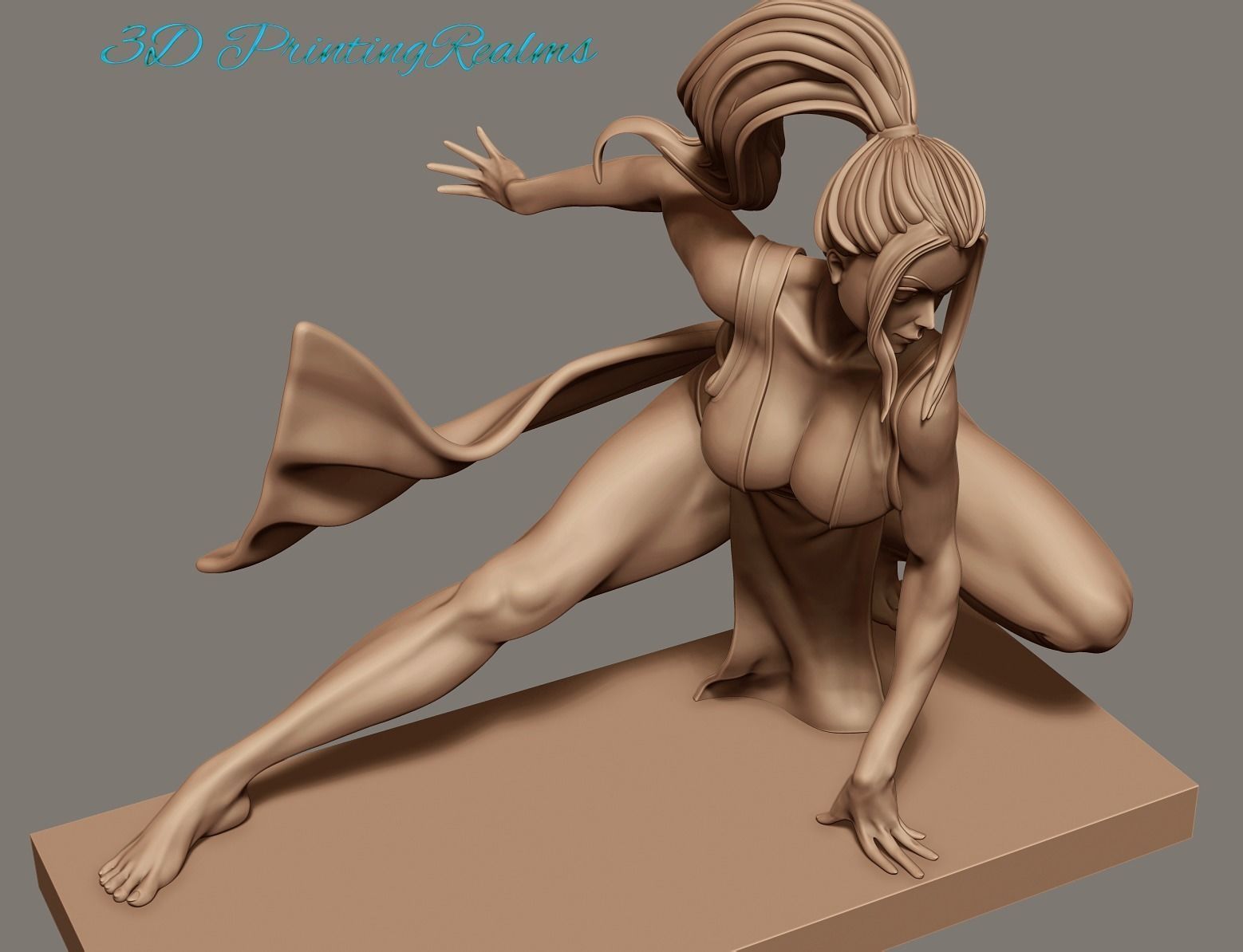 street fighter 3D print model_4