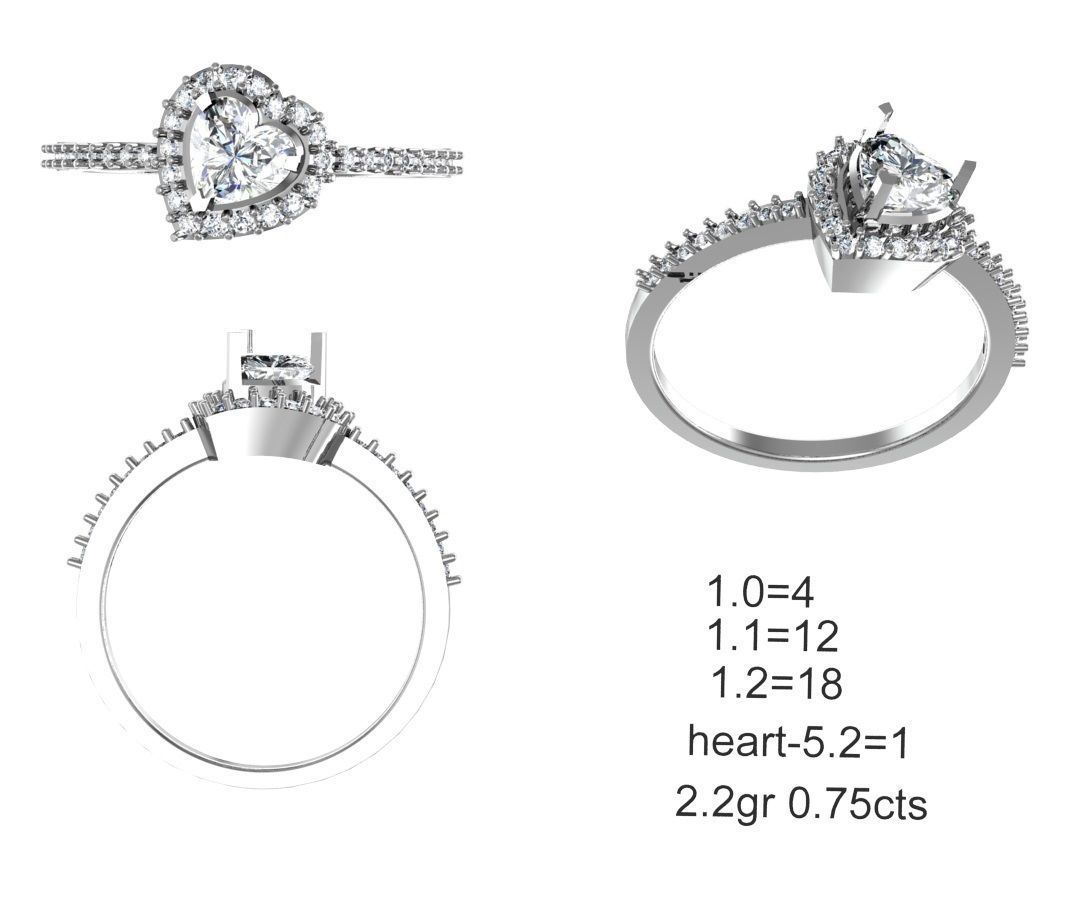 NEW 50-STL Rings 3D print model_48