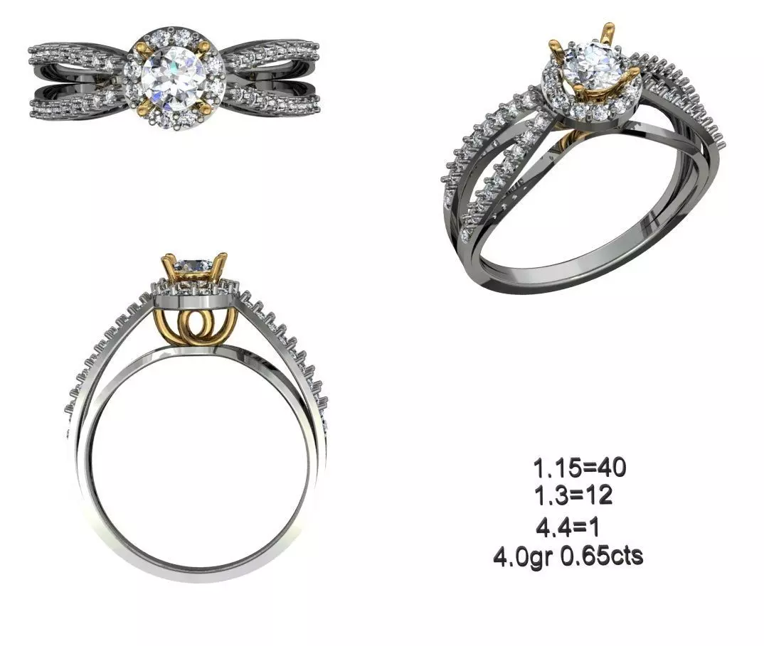 NEW 50-STL Rings 3D print model_0